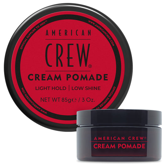 American Crew Men's Hair Pomade, Like Hair Gel with Light Hold & Low Shine, 3 Oz (Pack of 1)
