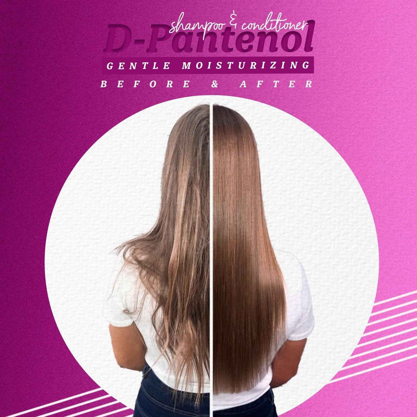 Expert Hair Soft Care Biotin Shampoo and Conditioner - Daily Routine Shampoo For Scalp Health, CLINICALLY TESTED Proven Results Products For Women & Men, Natural Routine, Color Safe 2x 33.81 fl.oz