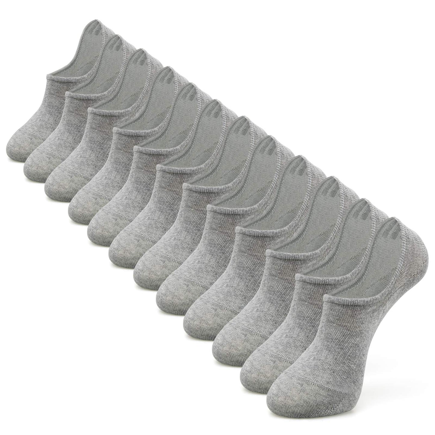 IDEGG No Show Socks Womens and Men Low Cut Ankle Short Anti-slid Athletic Running Novelty Casual Invisible Liner Socks