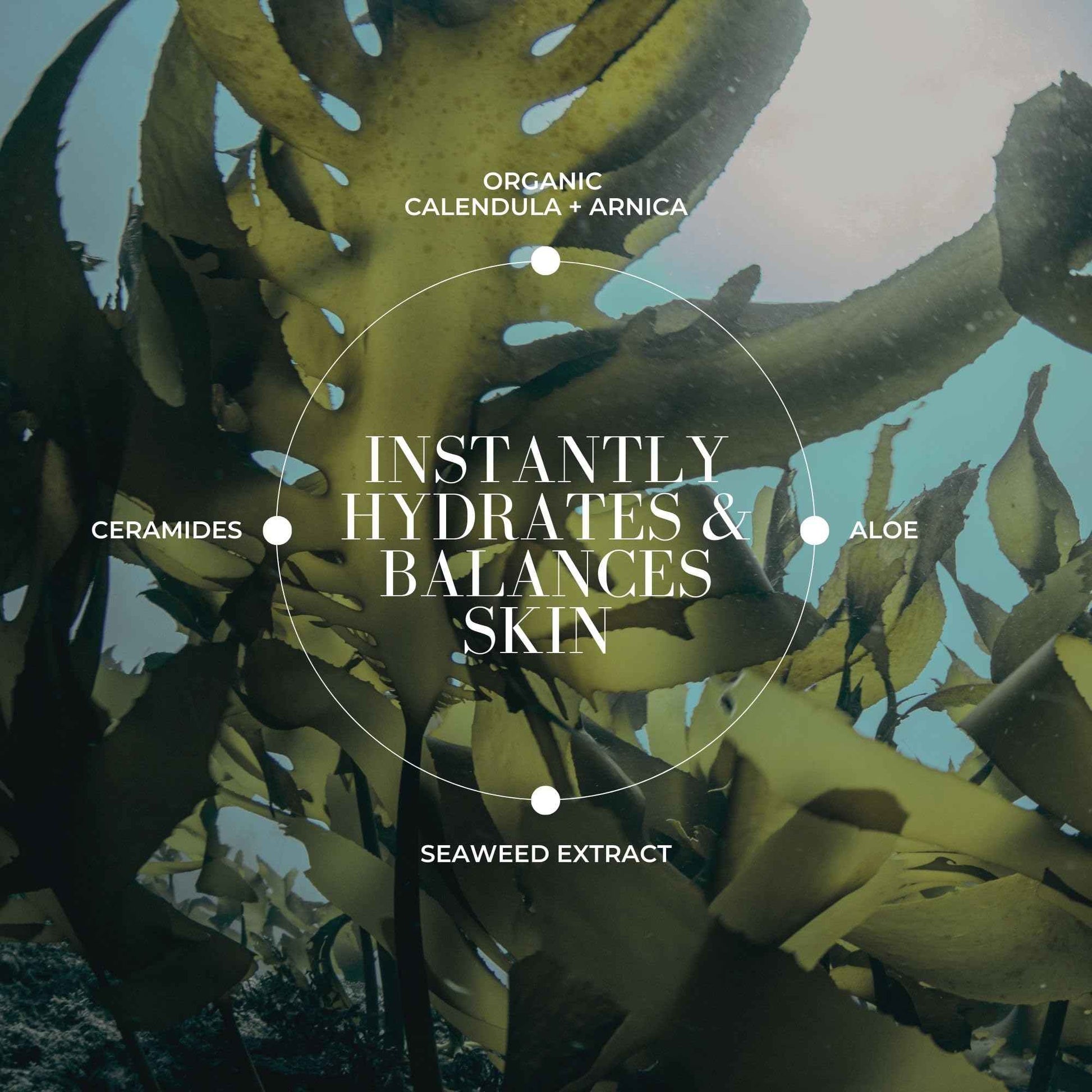 Fitglow Beauty Sea Ceramide Toning Mist | Hydrating Face Toner with Ceramides + Hyaluronic Acid | Calms, Balances & Restores Skin Barrier | for Dry, Reactive & Sensitive Skin | 120ml