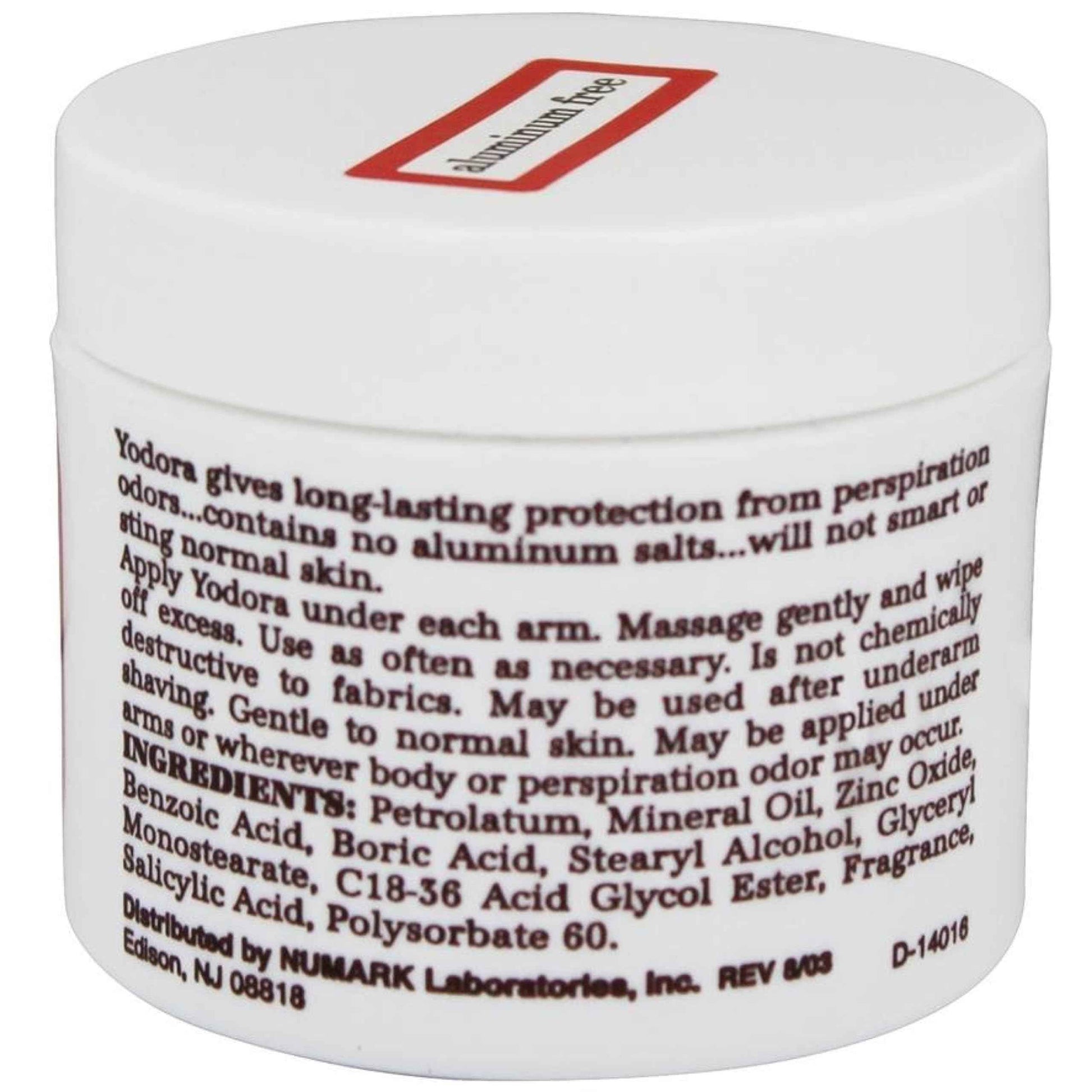 Yodora Deodorant Cream 2 oz (Pack of 2)