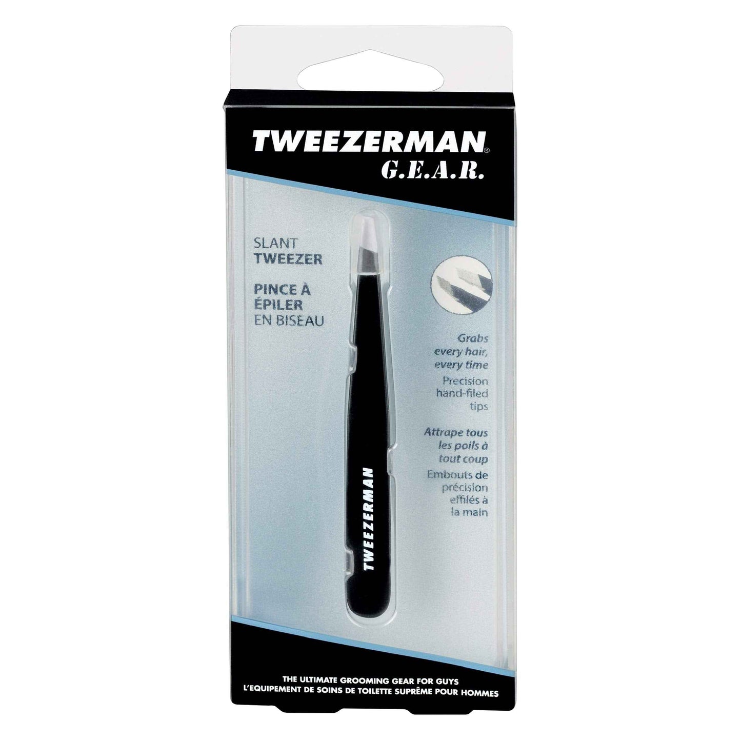 Tweezerman G.E.A.R. Slant Tweezer (Midnight)