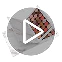 Allwon 4-Layer Magnetic Makeup Palette White Marble