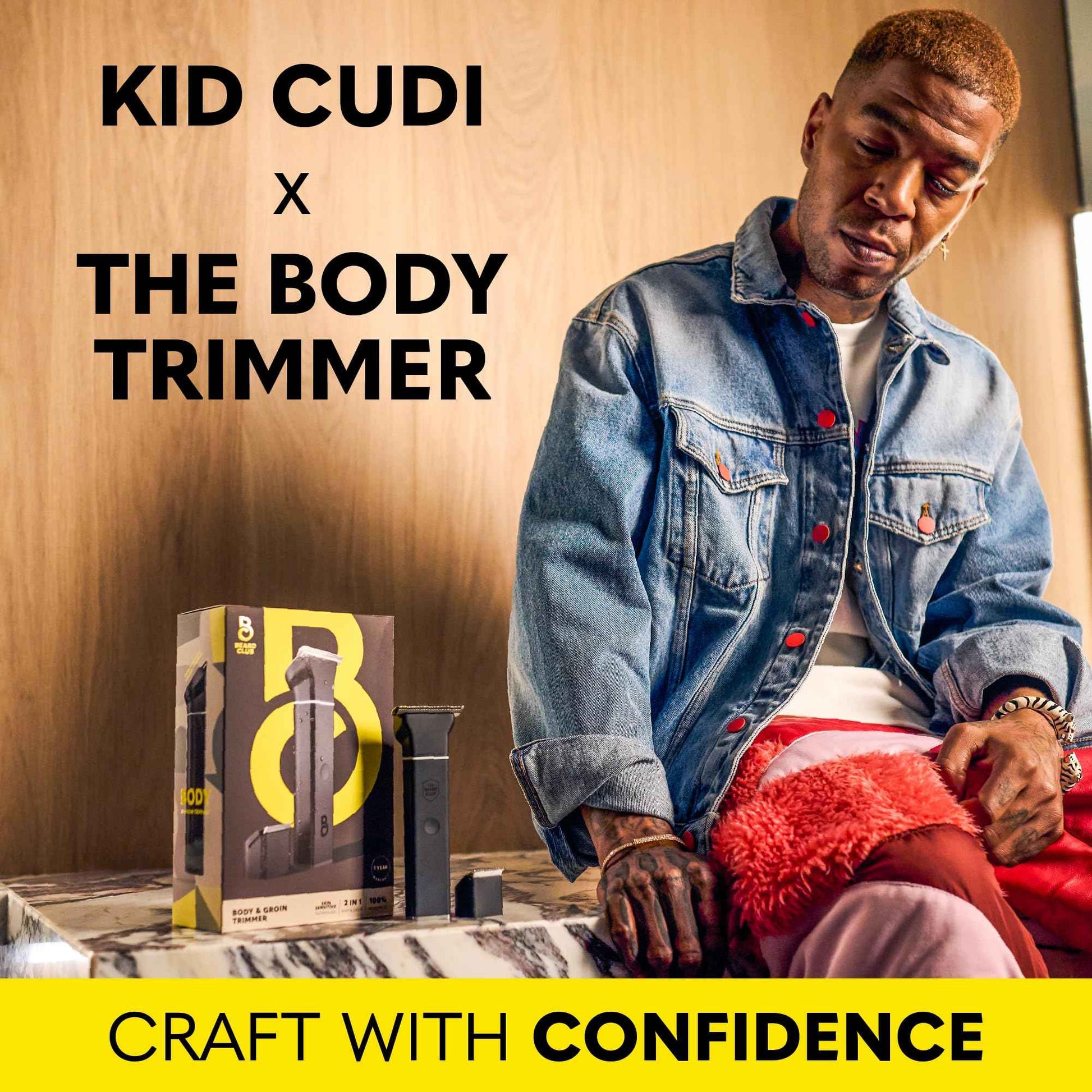 The Beard Club Manscape Body Hair Trimmer for Men, Pubic Hair Trimmer for Men & Ball Trimmer - Mens Body Shaver, Ceramic Blade Ball Shaver - Rechargeable, Electric, Waterproof Wet or Dry Clippers