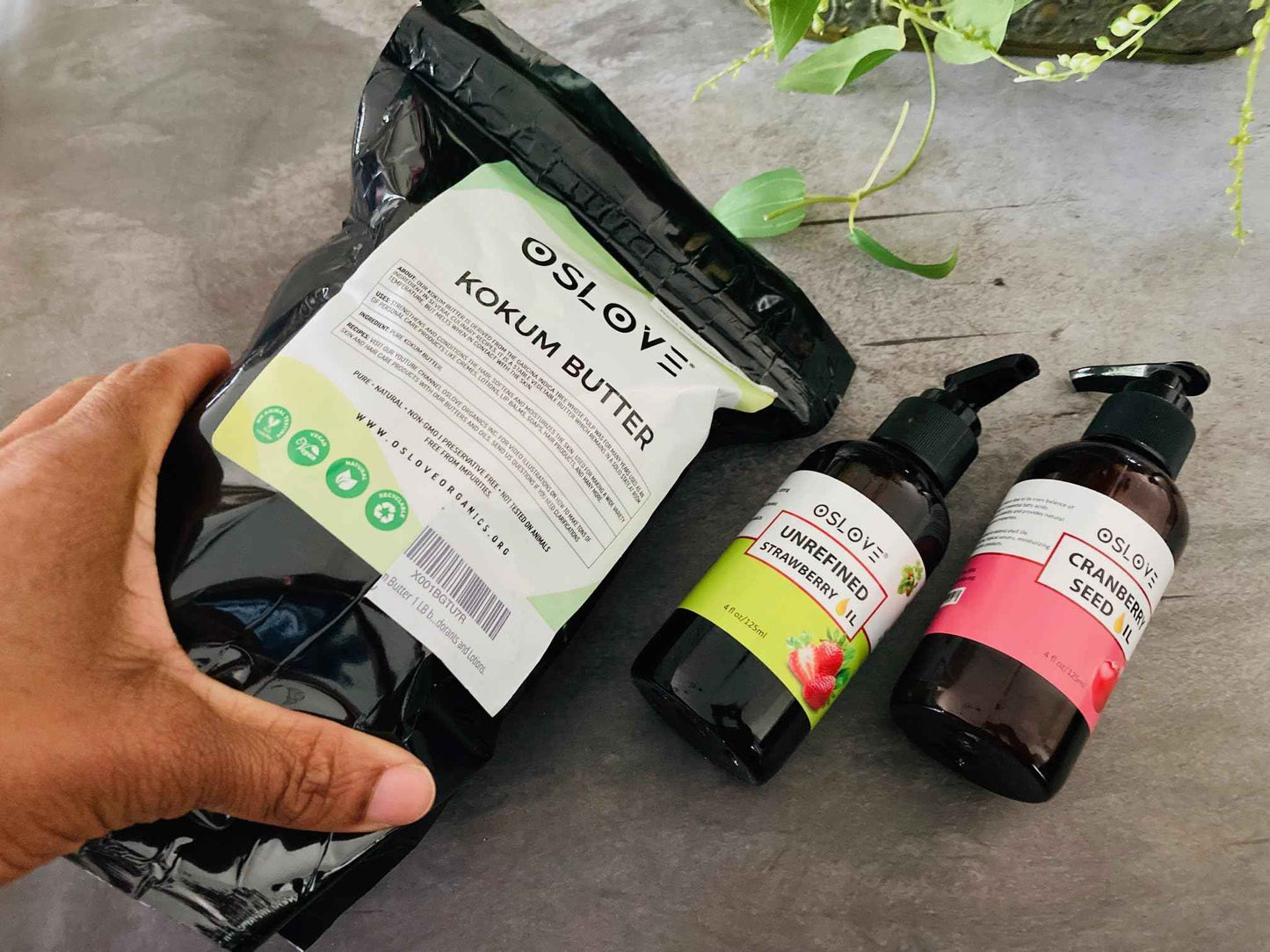 Oslove Organics Kokum Butter-Pure, Natural, Fresh, Thickener for Whipped Body Butters, Sunscreens, Soaps, Deodorants and Lotions | 1LB.