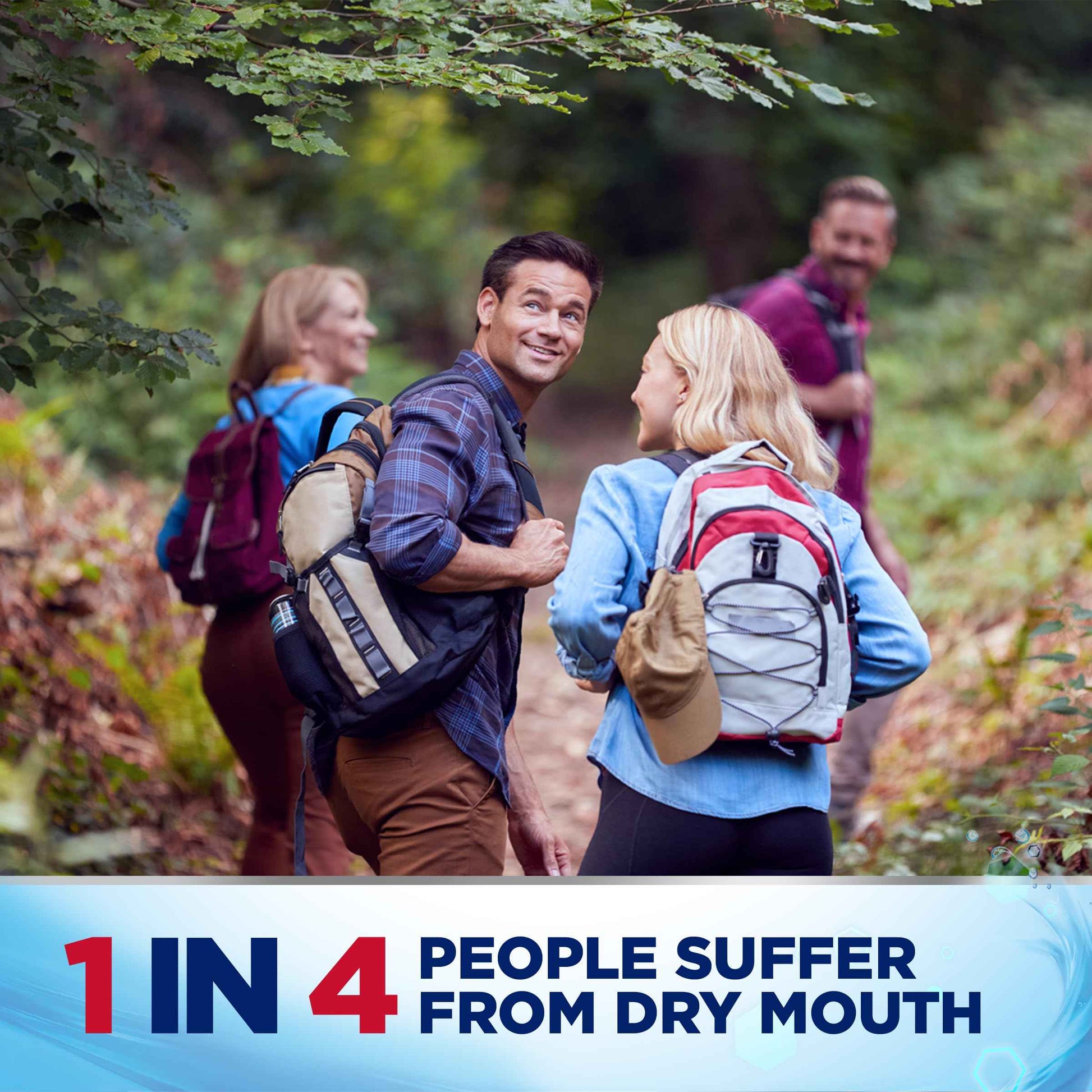 Biotene Oral Rinse Mouthwash for Dry Mouth, Breath Freshener and Dry Mouth Treatment, Fresh Mint - 2x33.8 fl oz