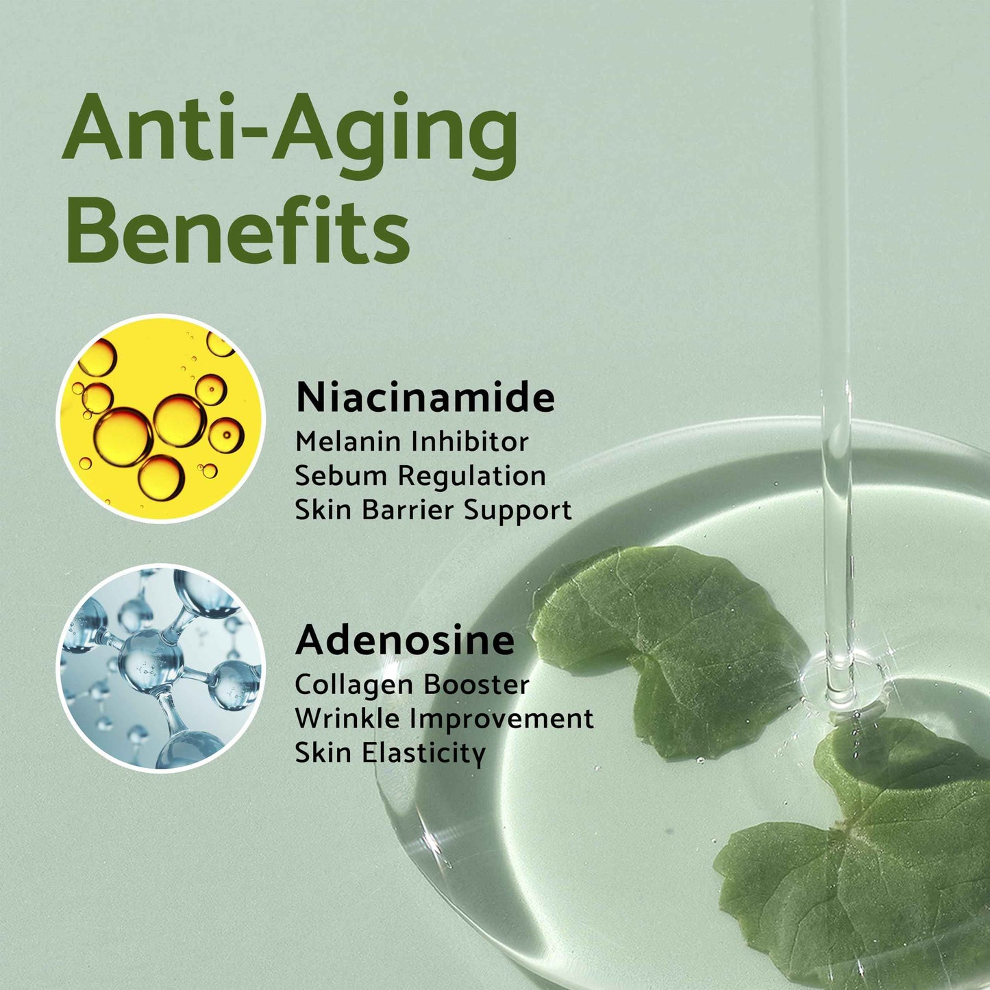 IUNIK Centella Calming Gel Cream & Tea Tree Relief Facial Serum Vegan Non-Sticky Moisturizing Blemish Care for Clear & Balanced Skin Soothing Calming Irritated & Acne-prone Skin Korean Skincare