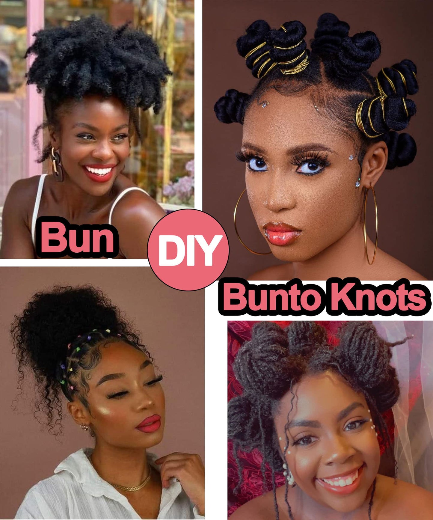 BATISI Pre Fluffed Afro Spring Twist Hair Copper #350 Short 12 Inch Springy Afro Twist Hair Braiding 2 Packs Pre Separated Marley Twist Kinky Hair Ginger Wrapping Hair for Soft Locs