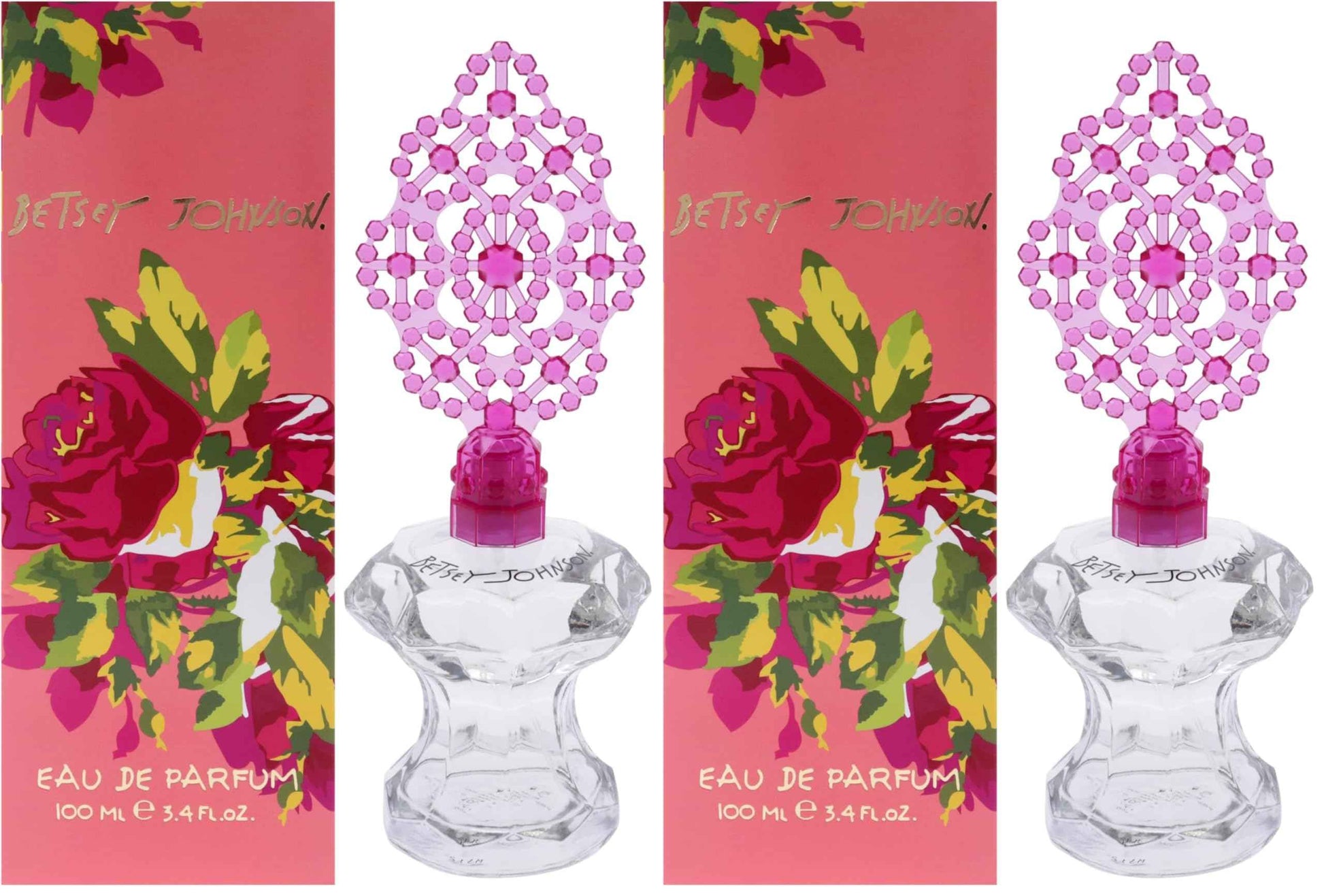 Betsey Johnson For Women. Eau De Parfum Spray 3.4 oz (Pack of 2)