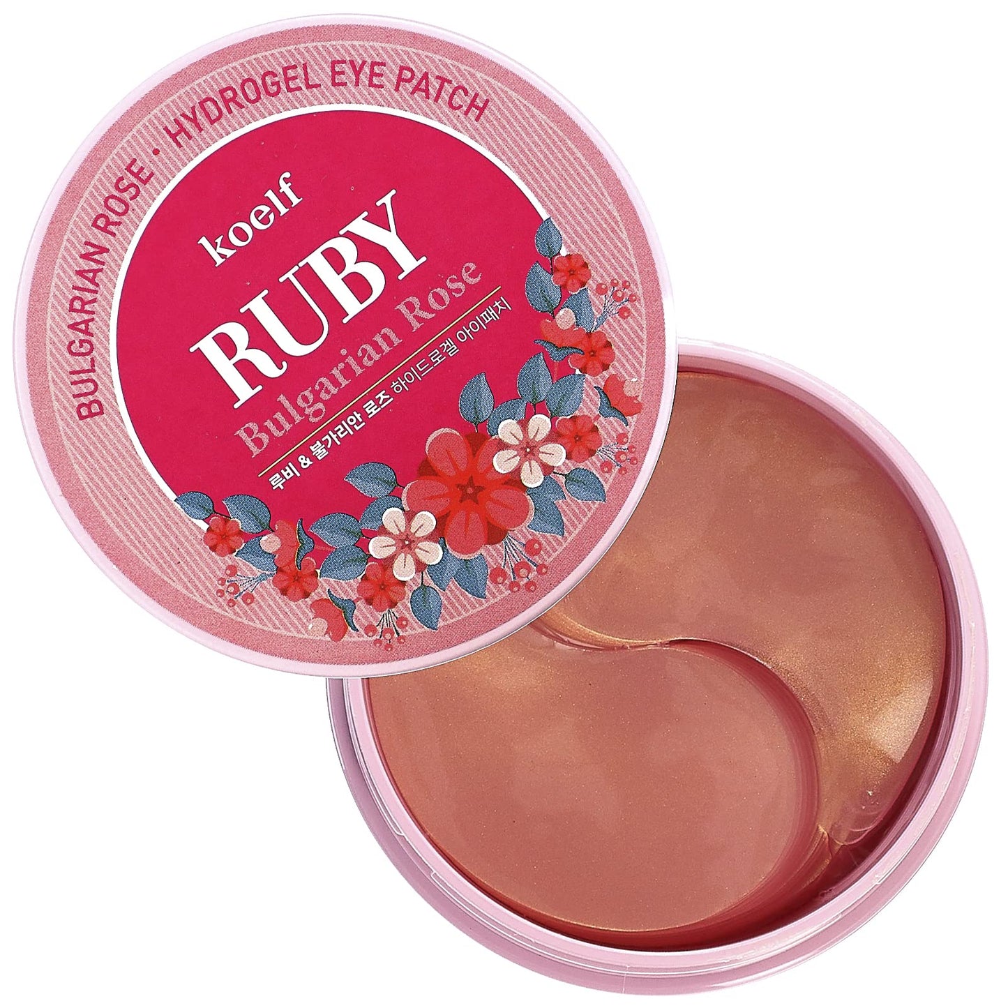 [Koelf] Ruby Bulgarian Rose Hydro Gel Eye Patch 60pcs/30pairs