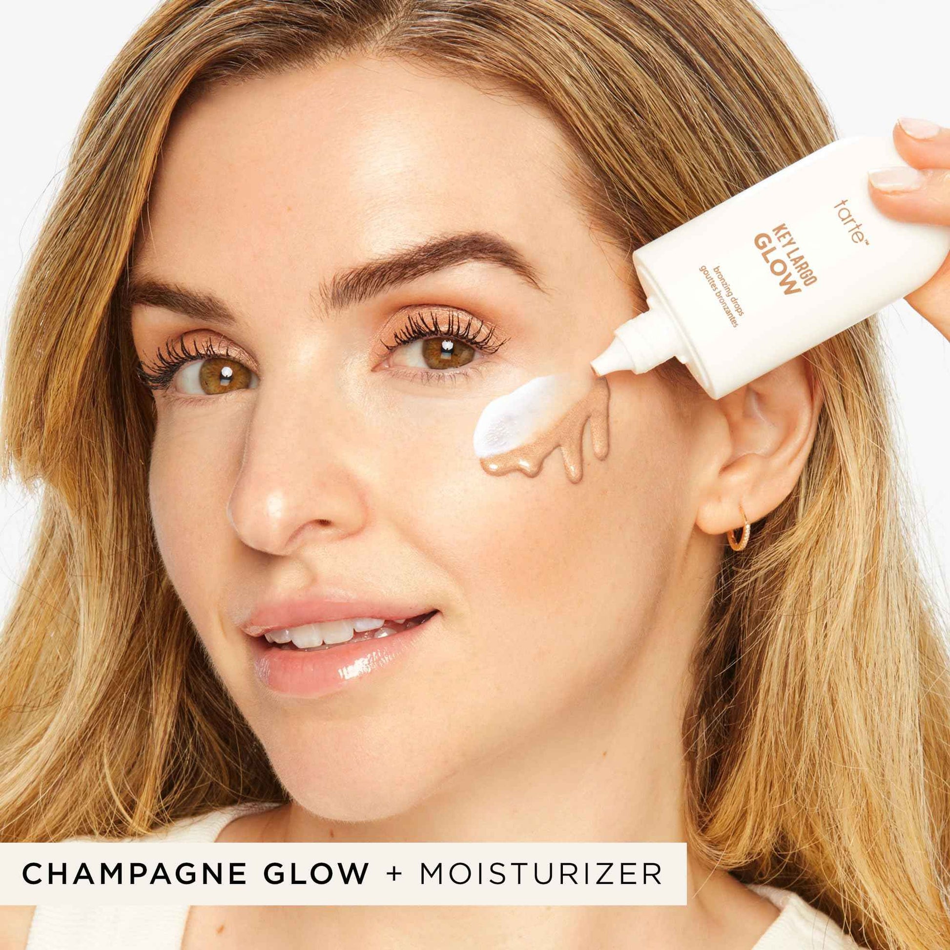 tarte key largo glow bronzing drops – Luminous Serum-Infused Liquid Bronzer with Vegan Squalane & Vitamin E for Sun-Kissed Radiant Glow & Lightweight Hydration, Cruelty Free