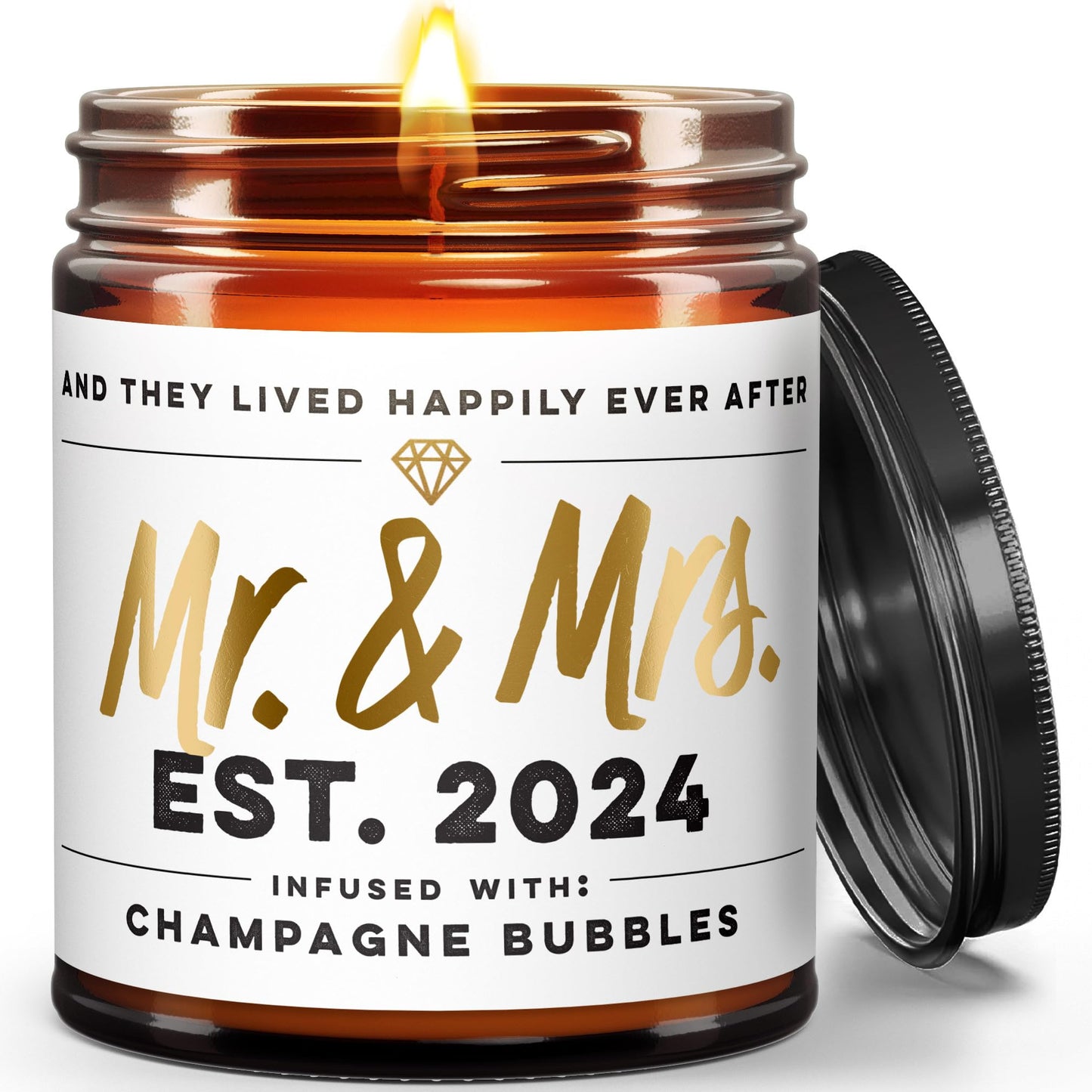 Wedding Gifts for Couples 2024, Mr and Mrs Gifts, Bridal Shower Gifts for Bride Gifts, Engagement Gifts for Couples, Bachelorette Gifts for Bride, Bride to Be Gifts, Wedding Gifts for Newlyweds - 9oz