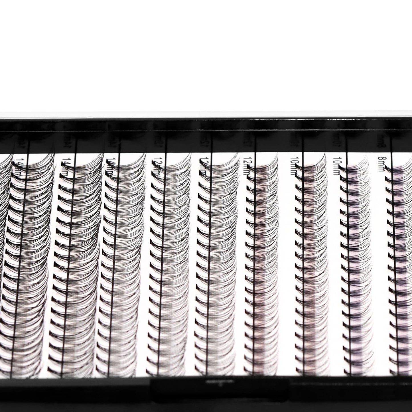 Vayator Large Tray 220 Cluster/Box Eyelashes 0.07 Thickness Eyelashes Individual Eyelash False Eyelashes Extension Eyelash 10D/20D/40D/50D Eyelash (10RR-8-14mm Mixed Lashes Kit)