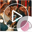 Pink Round Compact Travel Mirror with Magnification - Foldable Pocket Makeup Mirror for Women - Pink-Variation