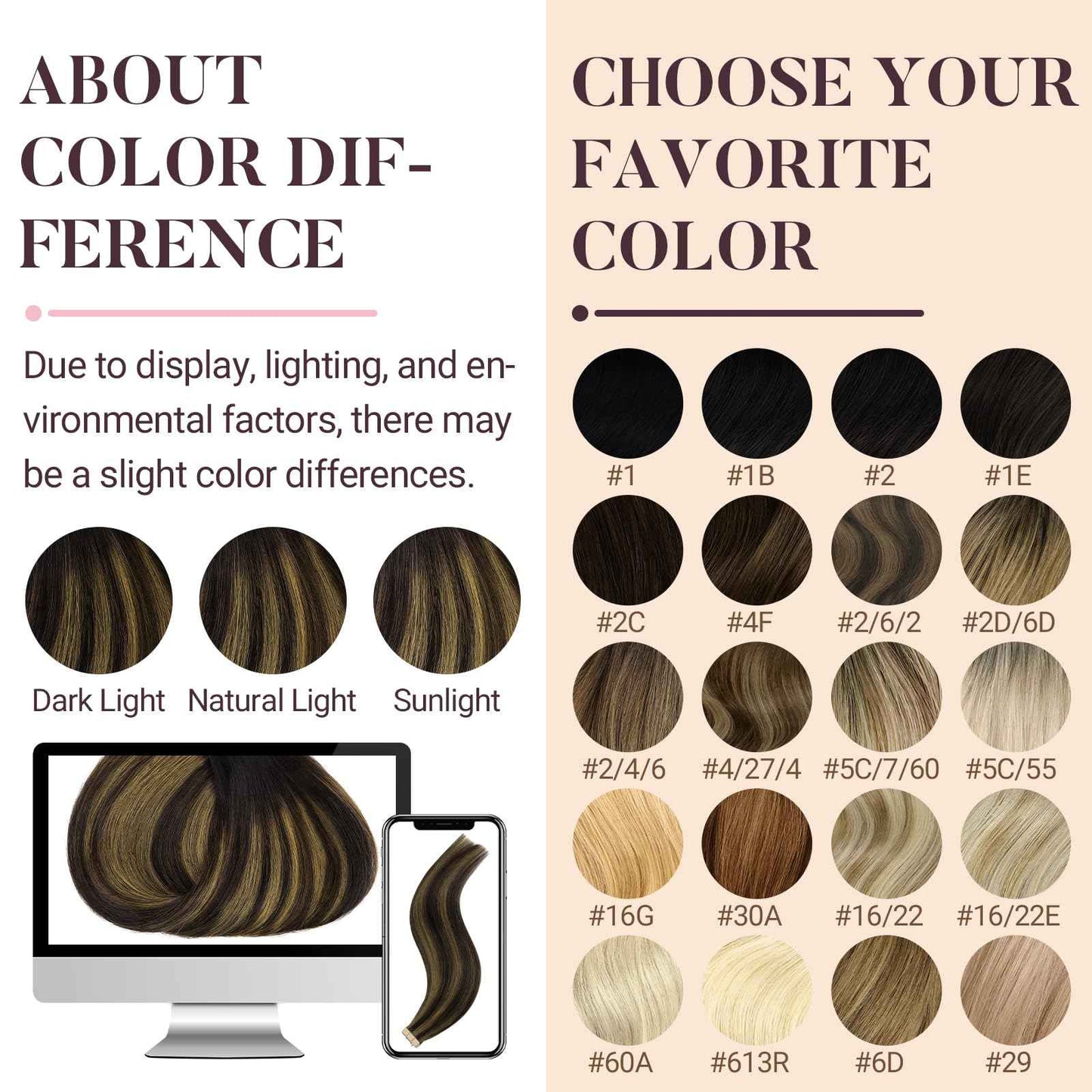 MAXITA Tape in Hair Extensions Human Hair 16 inch 50g 20pcs Balayage Dark Brown to Chestnut Brown Real Human Hair Extensions Real Remy Seamless Straight Hair Extensions for Women