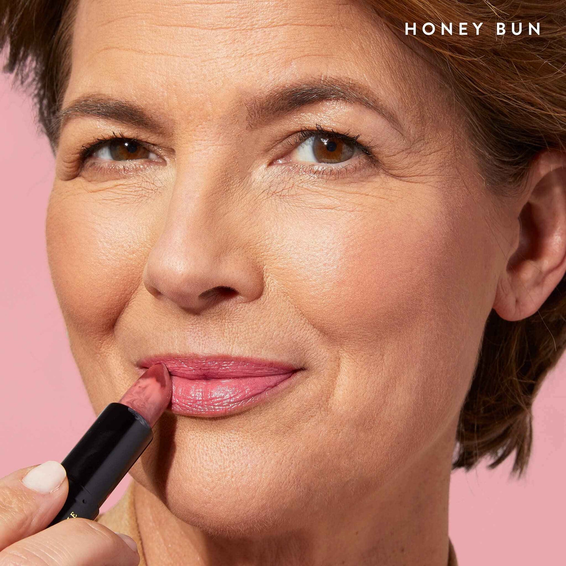 LAURA GELLER NEW YORK Italian Marble Sheer Lipstick, Honey Bun + Modern Classic Invisible Color Locking Lip Liner, Clear