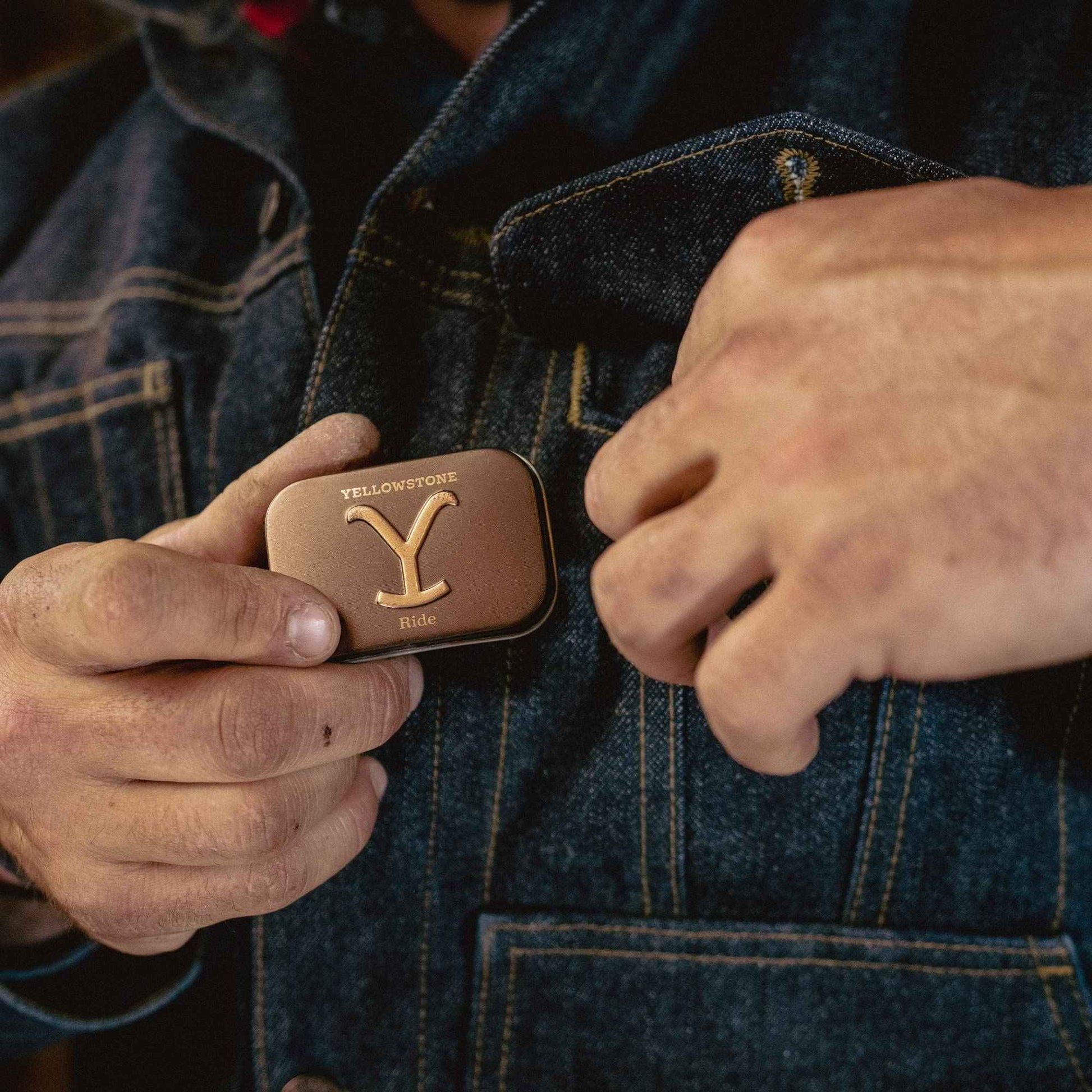 Tru Fragrance Beauty Yellowstone Mens Solid Cologne(Yellowstone Ride)