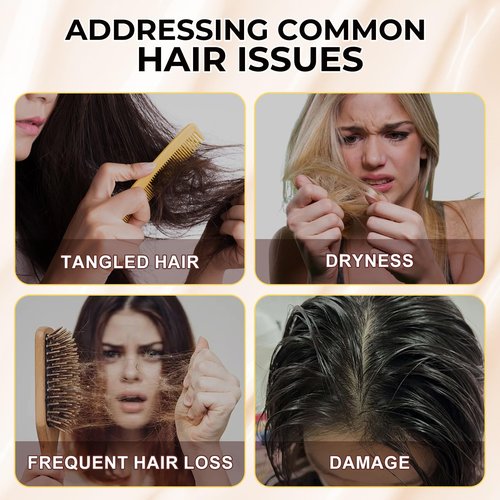 Keratin Hair Mask Treatment, Collagen Hair Mask with Keratin and Biotin, Argan and Jojoba Oil, Moisturizing Treatment for All Hair Types, 8.81 oz
