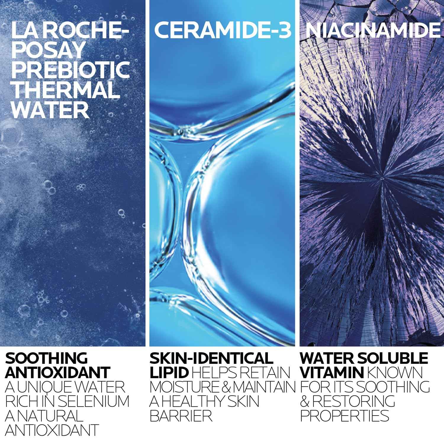 La Roche-Posay Toleriane Purifying Foaming Facial Cleanser Bundle, Oil Free Face Wash for Oily Skin with Niacinamide, Pore Cleanser Won’t Dry Out Skin, Unscented