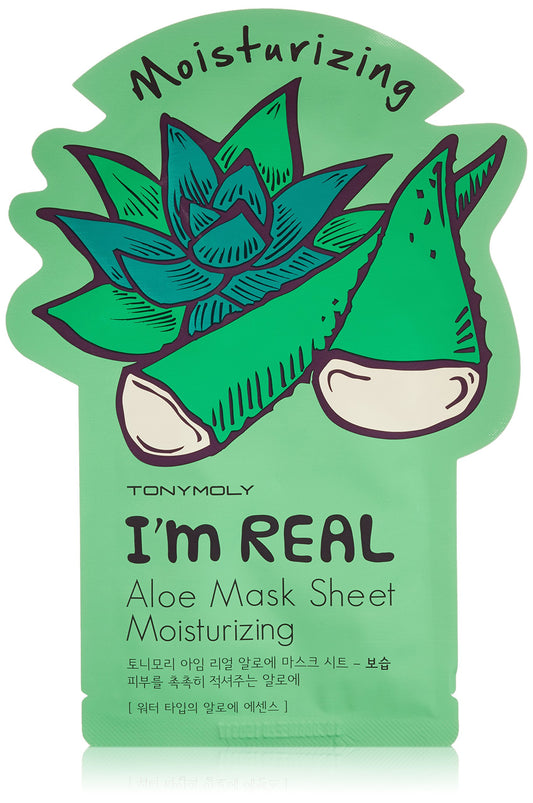 TONYMOLY I'm Real Mask Sheet - Aloe (Moisturizing) - 1 ct