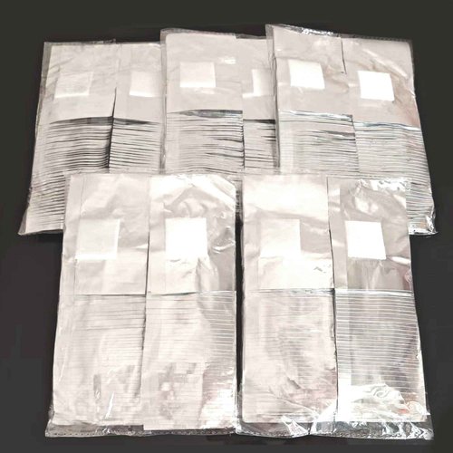 1000PCS Nail Polish Remover Foil Wraps, Nail Polish Remover Wrap with 1.18'' Pre-attached Lint Free Cotton Pads, Foil Wraps Aluminium Soak Off Gel Nail Polish Removal Tool Finger