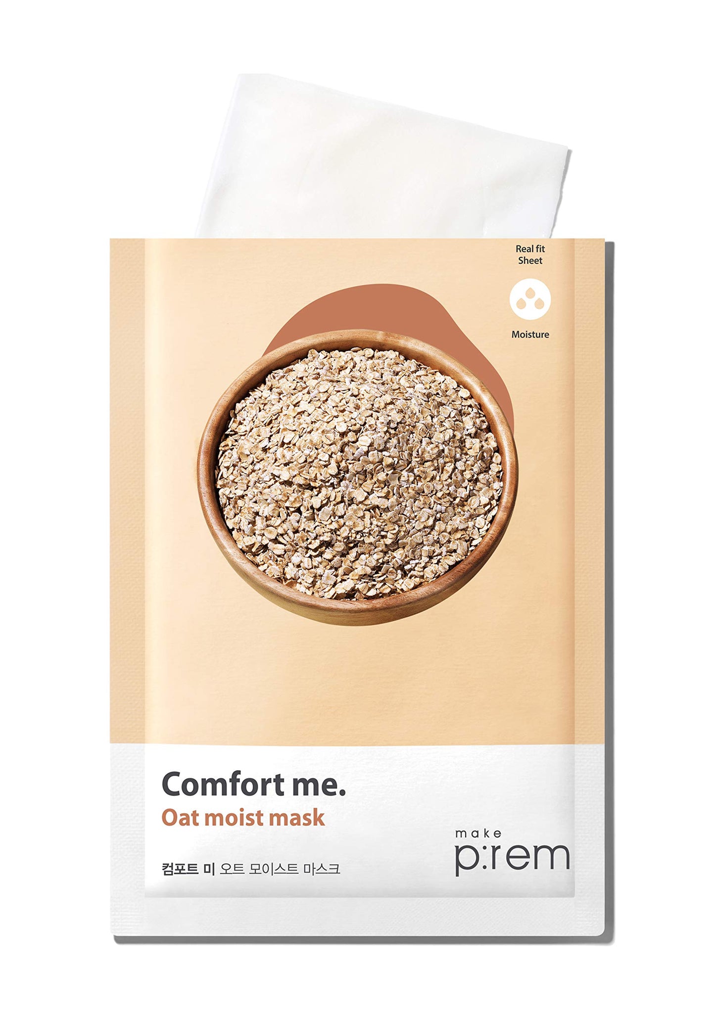 MAKE P:REM Comfort Me. Oat Moist Mask