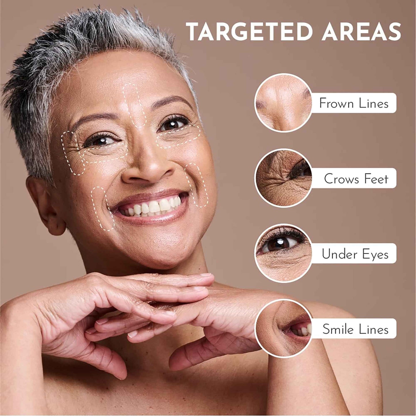 Truly Clear 20X Reusable Expression Line Smoothing, Medical-Grade Silicone for Overnight Wrinkle Reduction & Anti-Aging Hydration, Beautify Brow Lift Forehead Anti-Wrinkle Patch