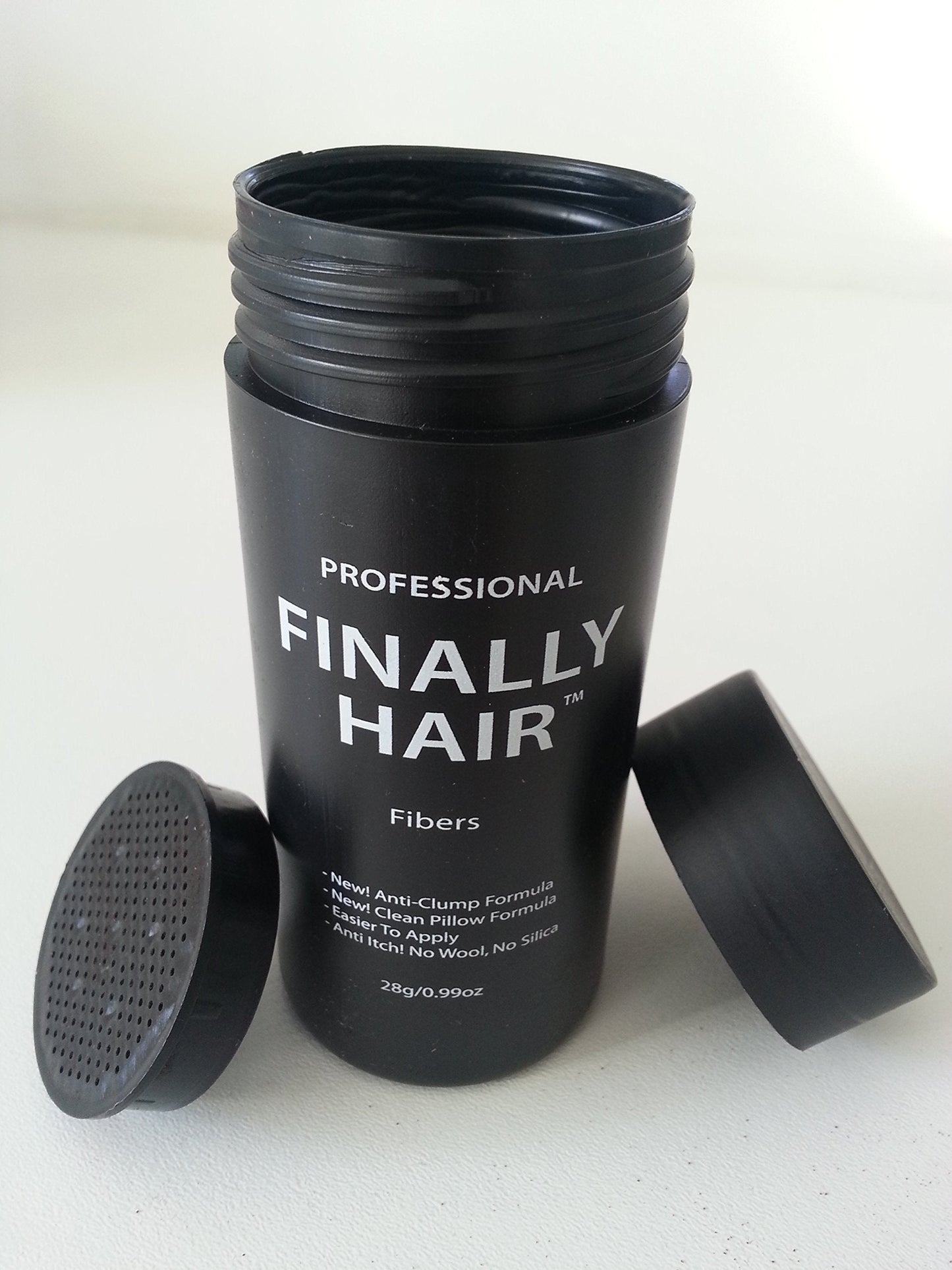 Hair Building Fibers Medium Brown Hair Loss Concealer Fiber 28 Gram .99oz Refillable Bottle