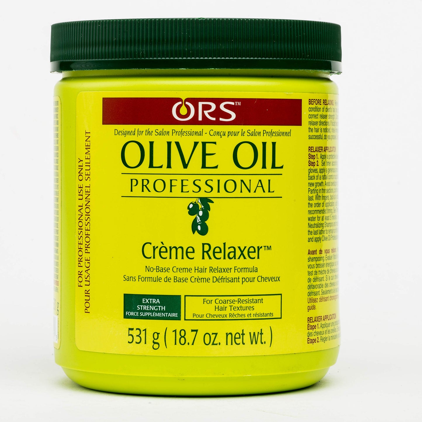 ORS Olive Oil Professional Creme Relaxer Extra Strength 18.75 Ounce (Pack of 1)