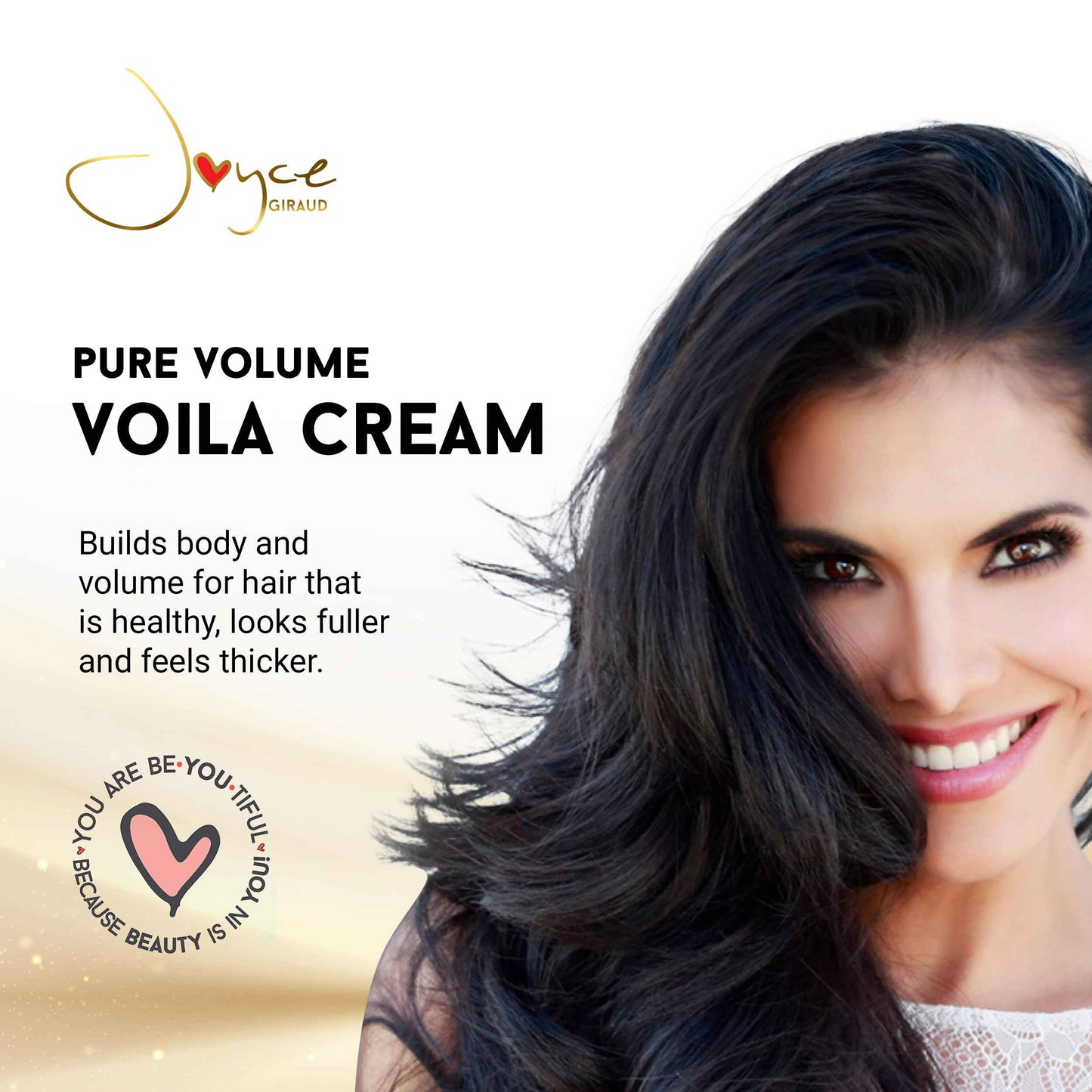 Miracle Elixir Collection Joyce Giraud Pure Volume Voilà Cream, Builds Body & Volume, Nourishing & Lightweight, 6 Oz