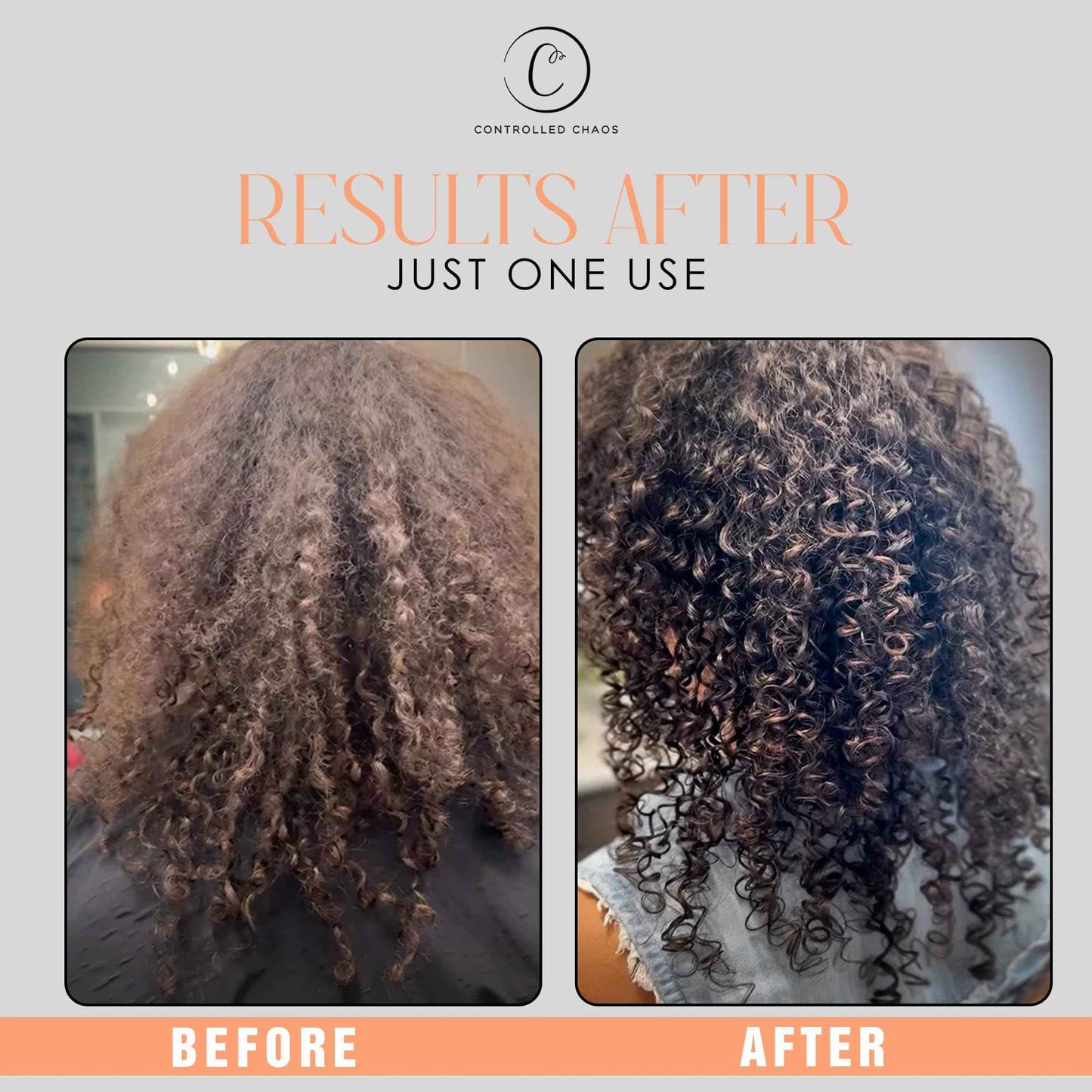 Controlled Chaos Hydrating Styling Gel 8 OZ – Sulfate-Free Curly Hair Gel with Shea Butter and Kiwi Extracts for Definition, Hydration, Shine & Frizz Control, for All Hair Types, Made in USA