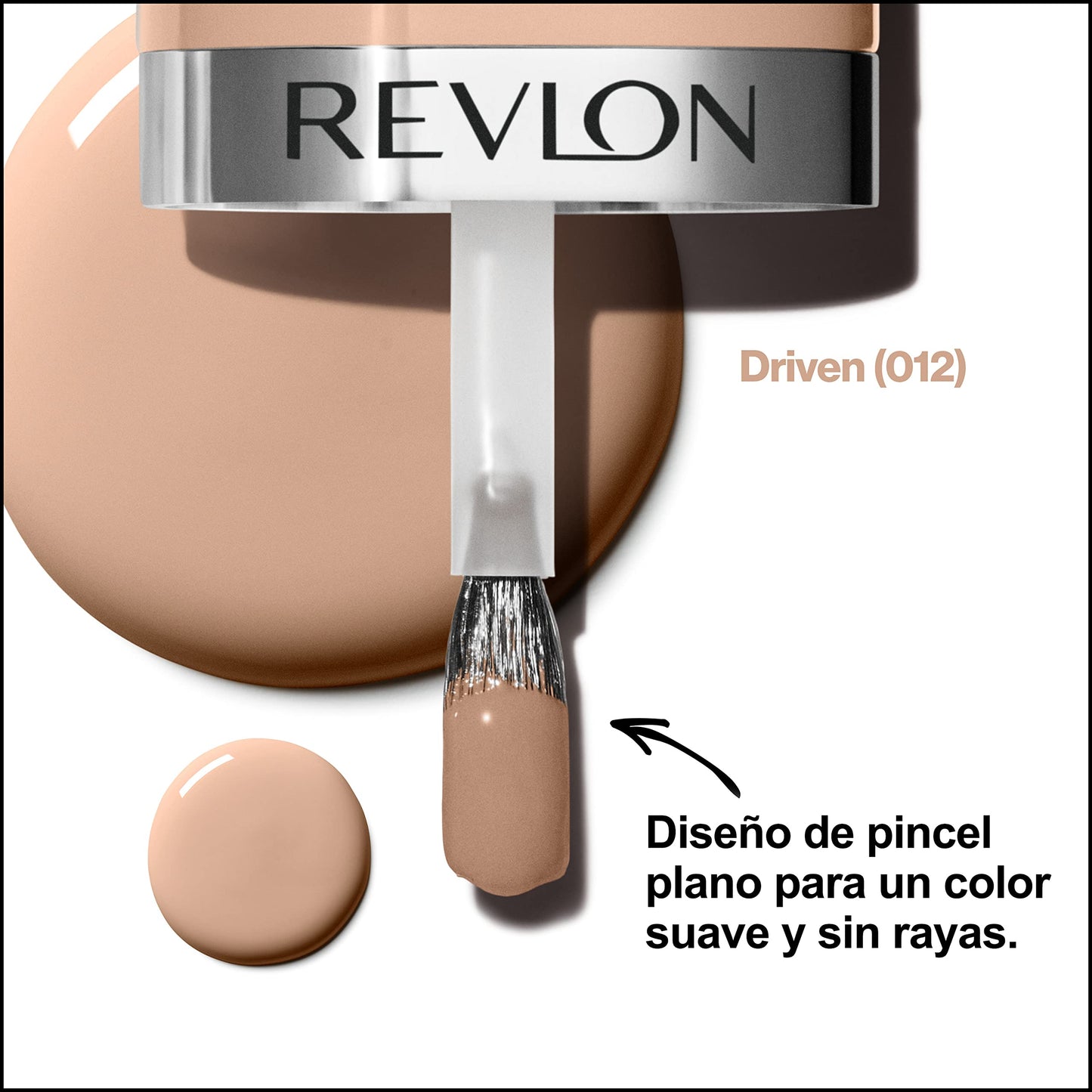 REVLON Ultra HD Snap Nail Polish, Glossy Nail Color, 100% Vegan Formula, No Base and Top Coat Needed, 012 Driven, 0.27 fl. Oz.