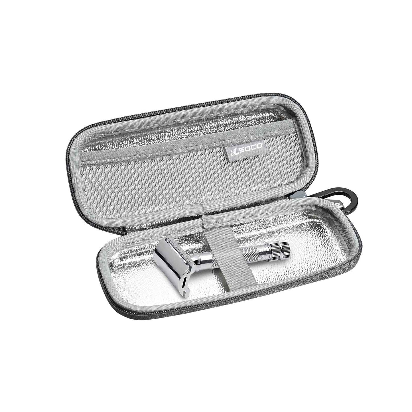 RLSOCO Case for Merkur Futur 23C/33C/34C/37C/38C Razor & works with Schick Razor (Case Only)