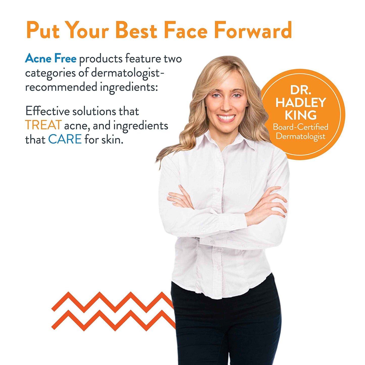 Acne Free Salicylic Acid Body Spray, Salycylic Acid, Glycolic Acid for Exfoliating, Clarify and Unclog Pores, Basic, 5 Ounce (Pack of 3)