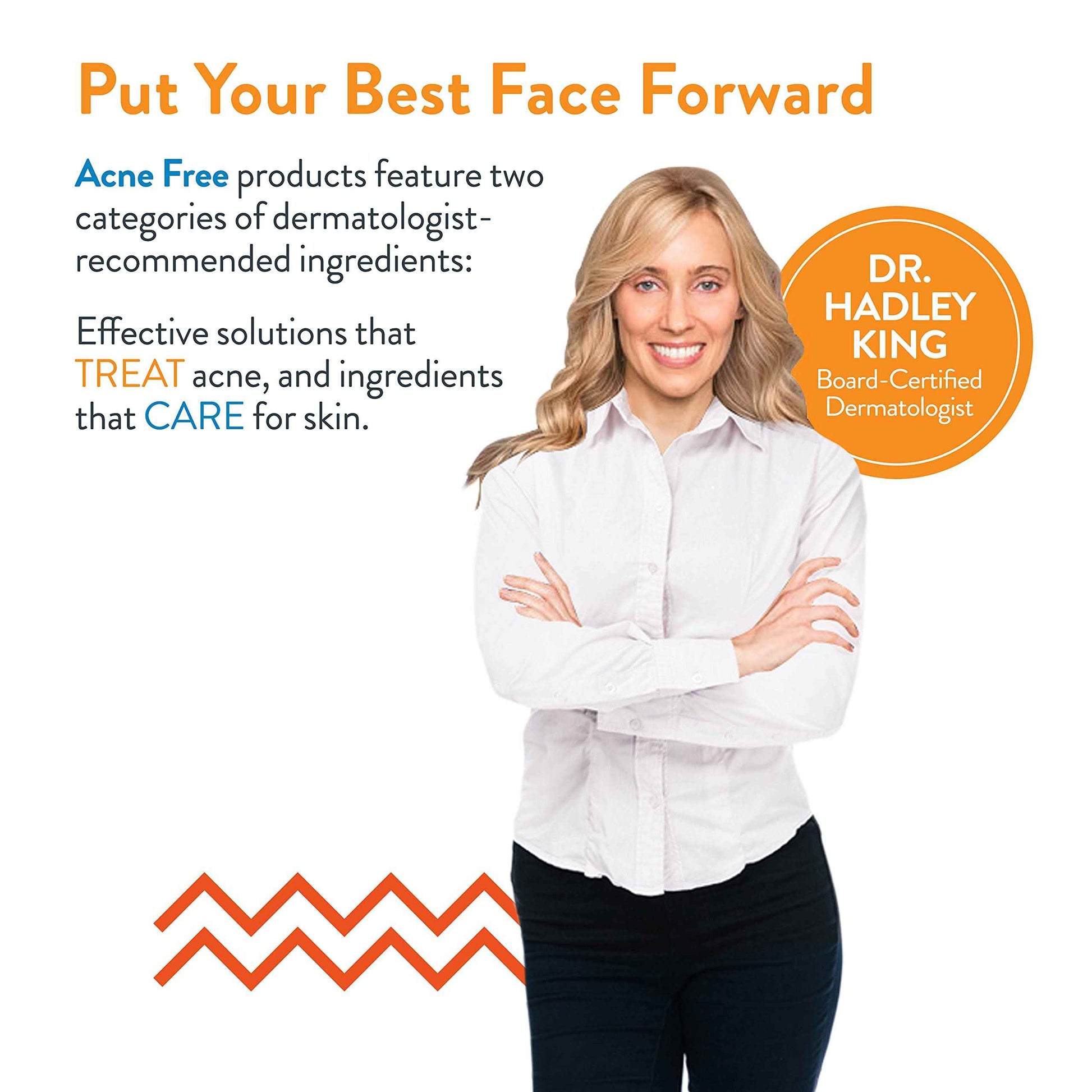 Acne Free Salicylic Acid Body Spray, Salycylic Acid, Glycolic Acid for Exfoliating, Clarify and Unclog Pores, Basic, 5 Ounce (Pack of 3)