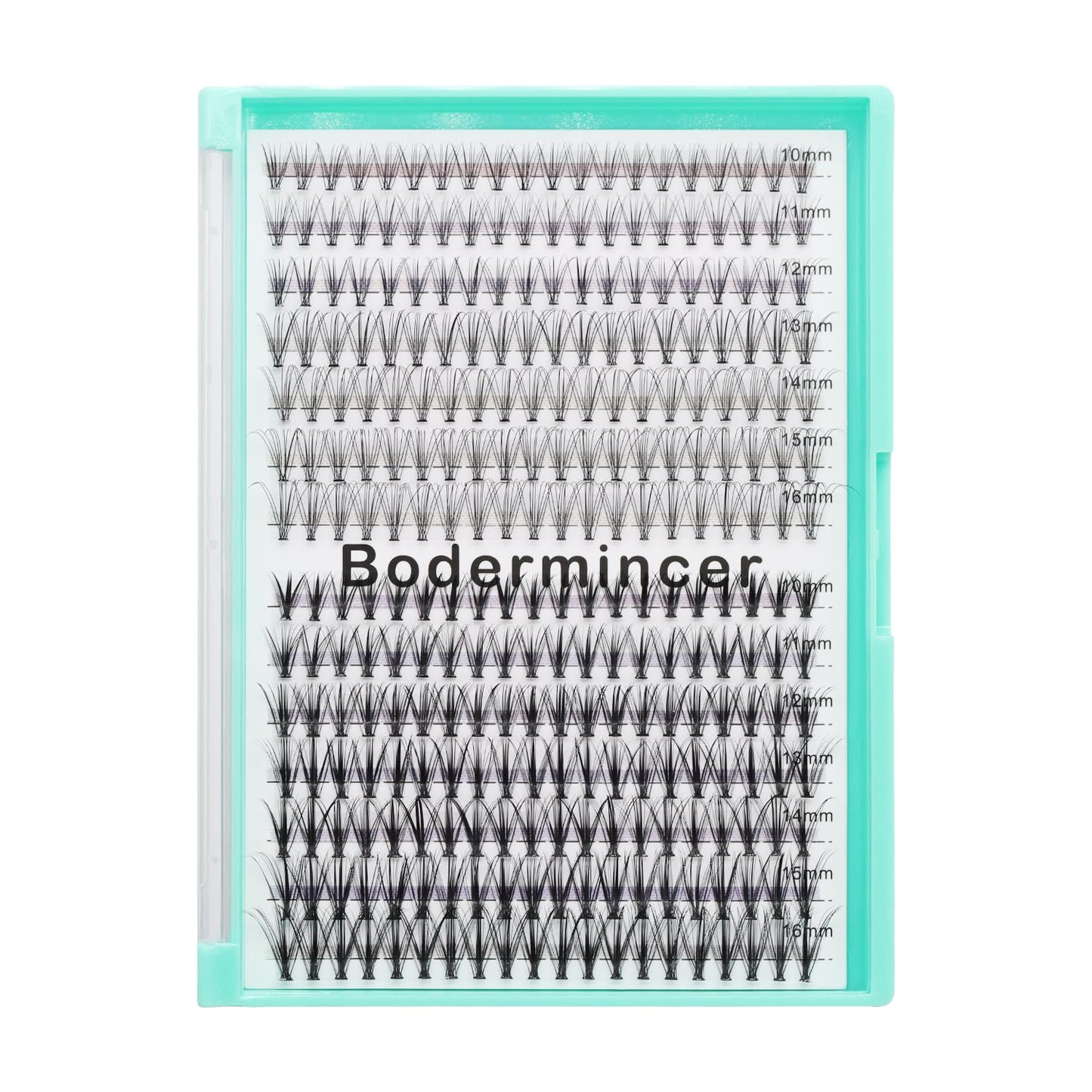 Bodermincer 10D+20D/20D+40D/40D+50D Mixed Lash Kits Cluster Eyelashes Lash Kit With Bond and Seal,Lash Remover,Lash Tweezers D Curl Individual Cluster (Lash Kit 10D+20D 10-11-12-13-14-15-16mm Mixed)