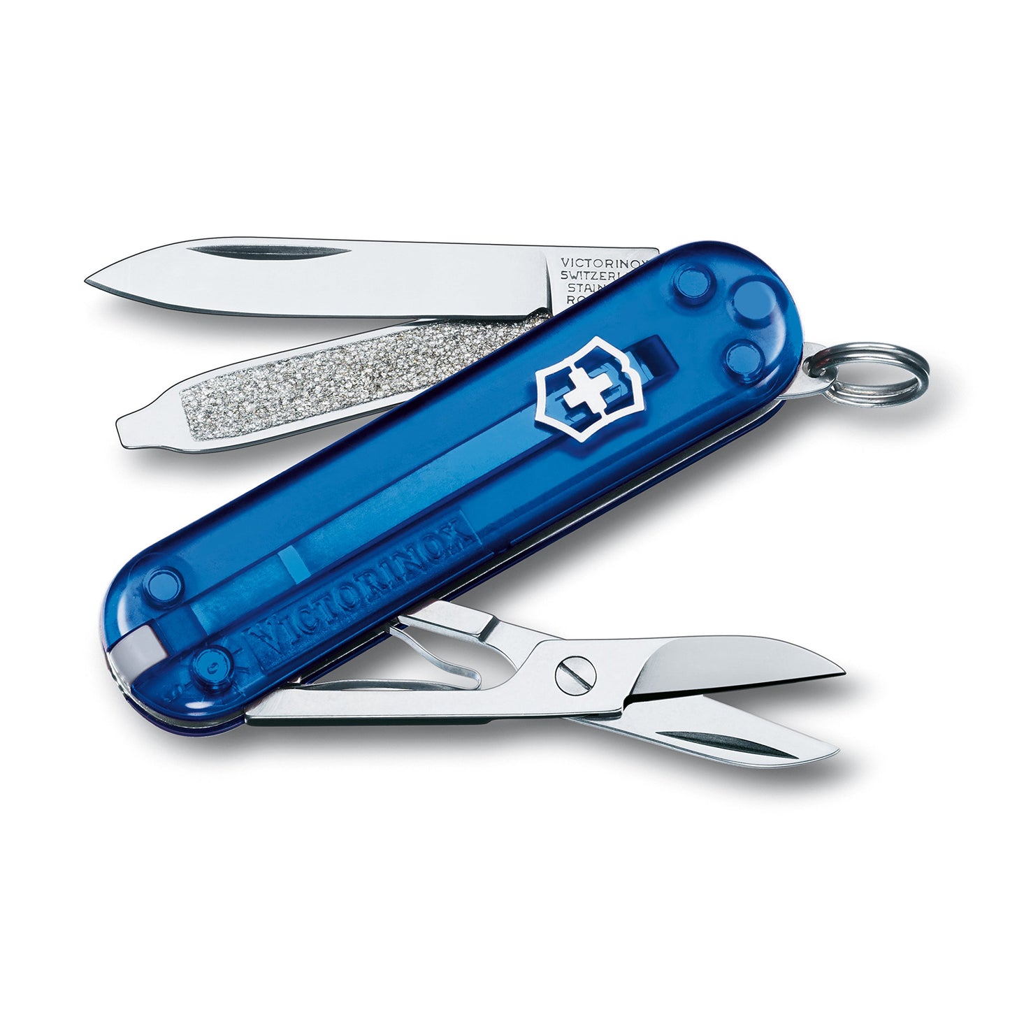 Victorinox Swiss Army Classic SD Pocket Knife (Translucent Sapphire), 58mm