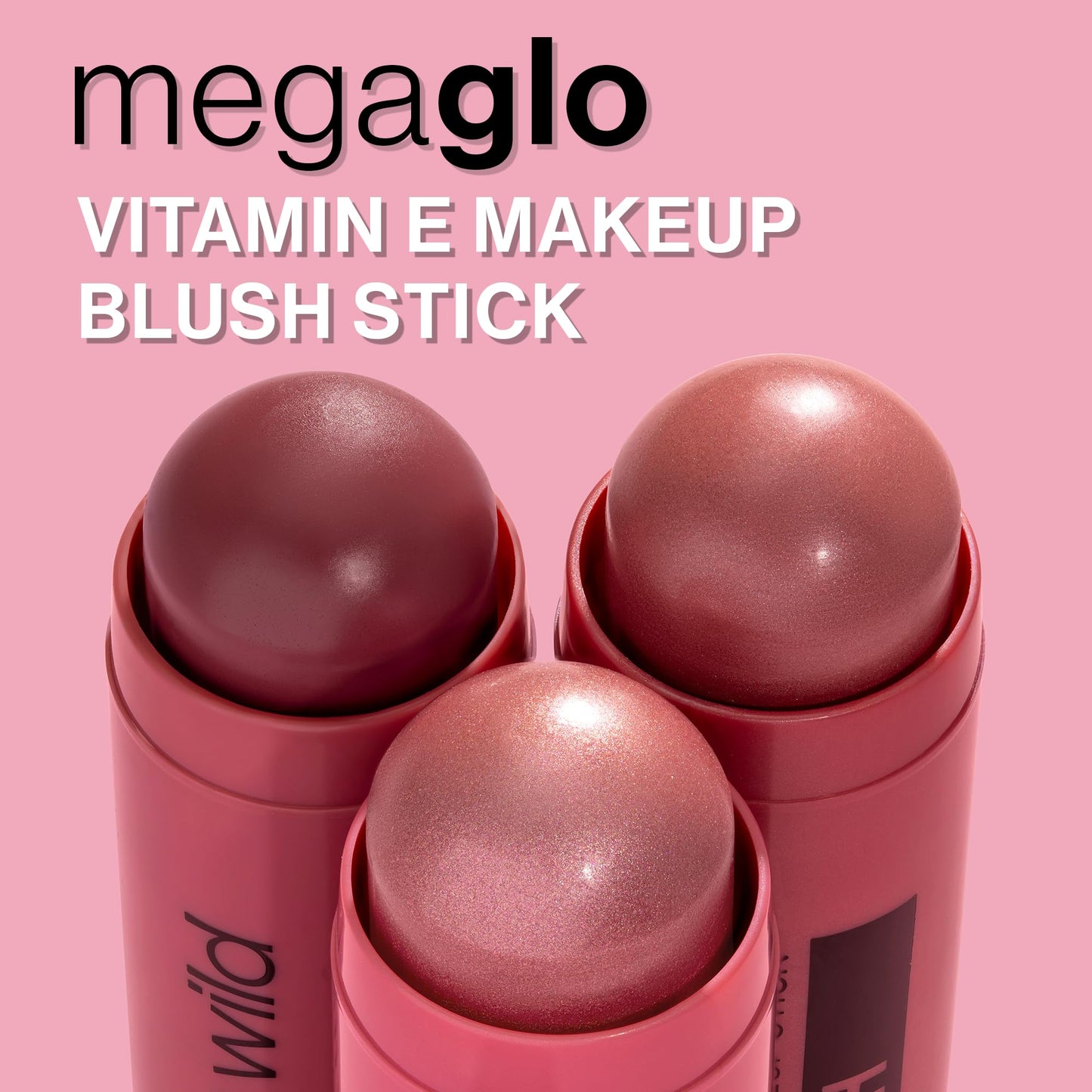 wet n wild Mega Glo Makeup Stick, Buildable Color, Versatile Use, Cruelty-Free & Vegan - Say It Ain't Rose