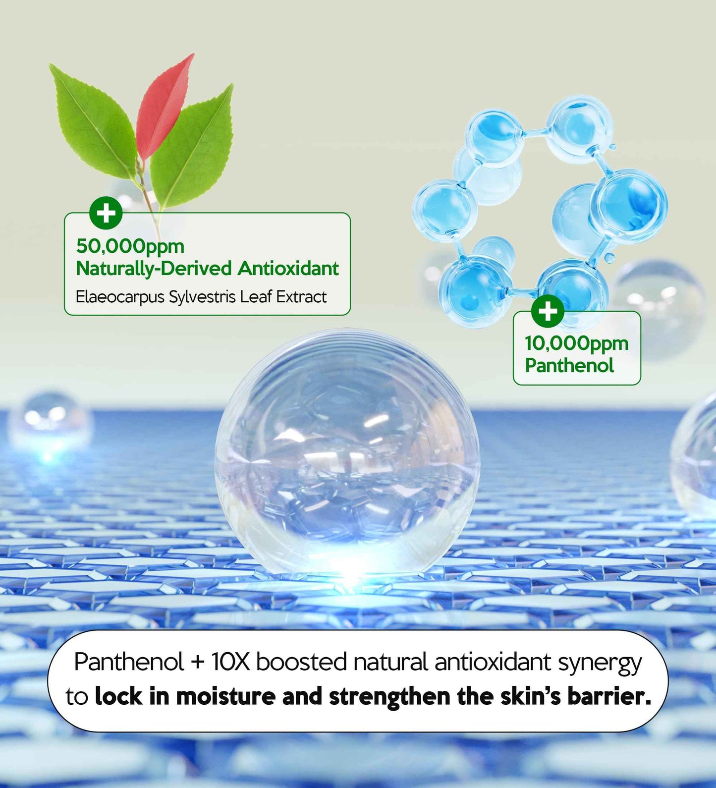 Troubless Hydro Soothing Moisture Cream - Deep Hydration & Skin Barrier Cream for Face w/ 10,000 ppm Panthenol & Tea Tree 4-Terpineol - Soothing & Non-Greasy Face Moisturizer (2.36 fl oz)