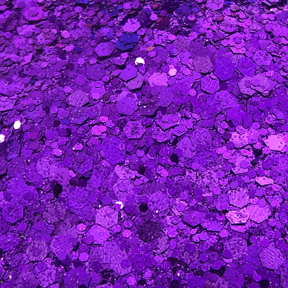 Purple - Face & Body Glitter - Chunky Glitter - Cosmetic Grade - Uses Include: Festival Rave Makeup Face Body Nails Resin Arts & Crafts, Resin, Tumblers