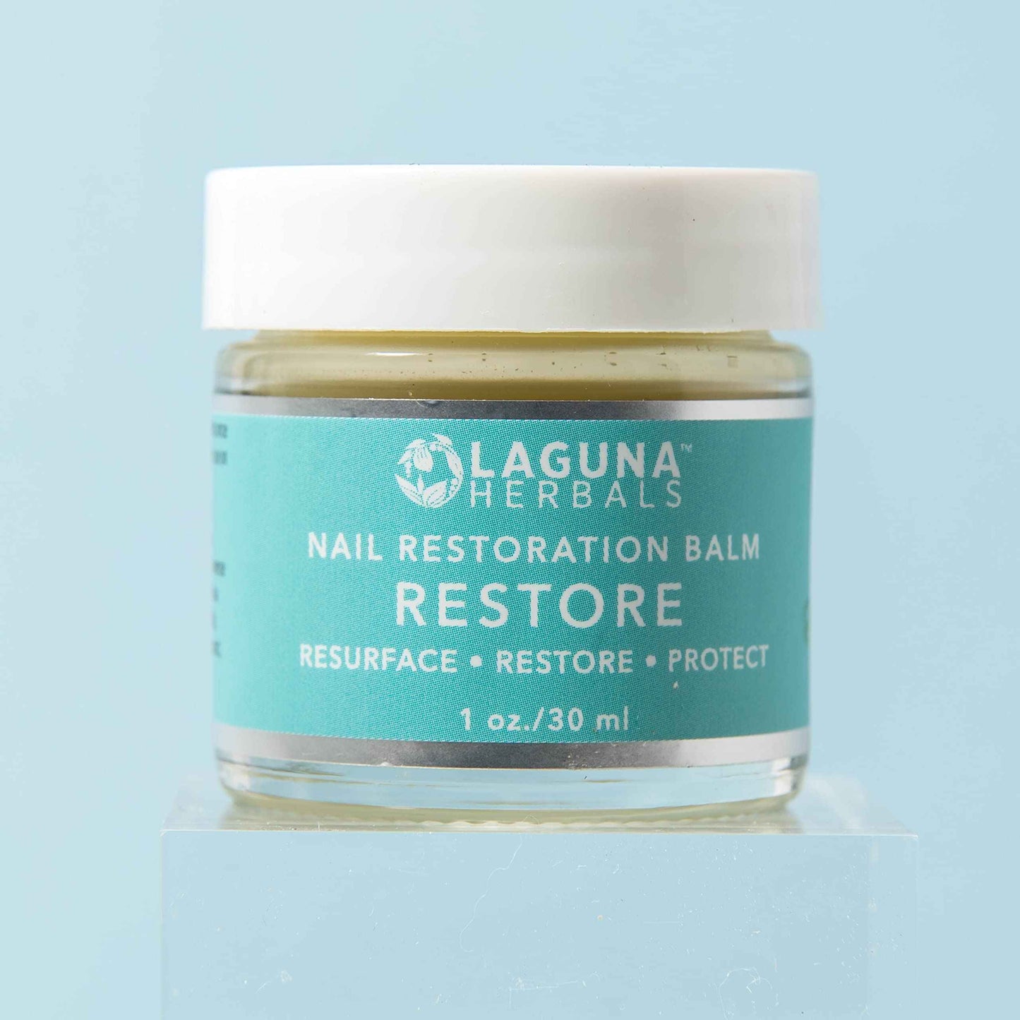 Laguna Herbals Restore Nail Balm with Herbal extracts for Long, Strong, Flexible and Healthy Nails.