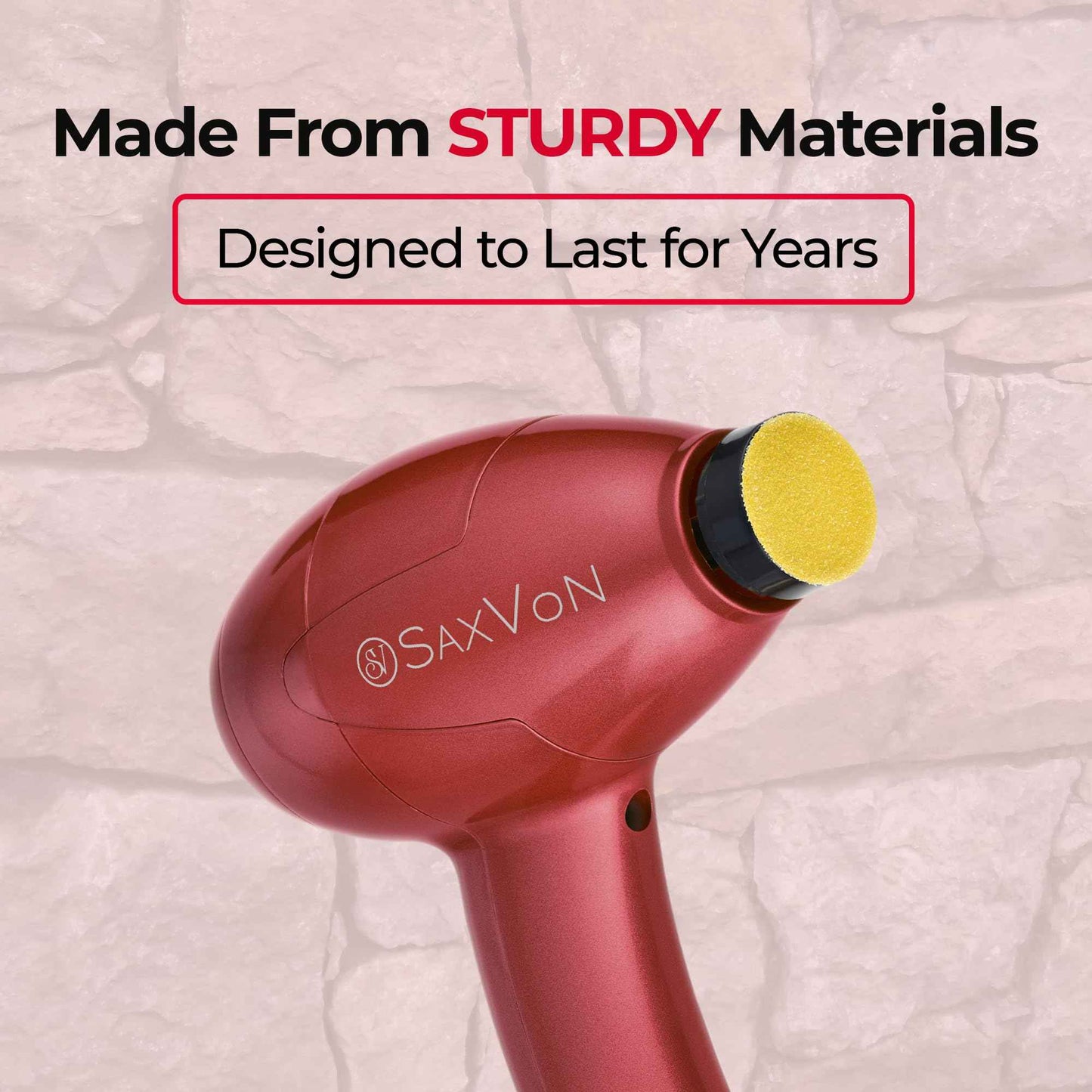 SaxVon Electric Foot Callus Machine, Pumice Stone