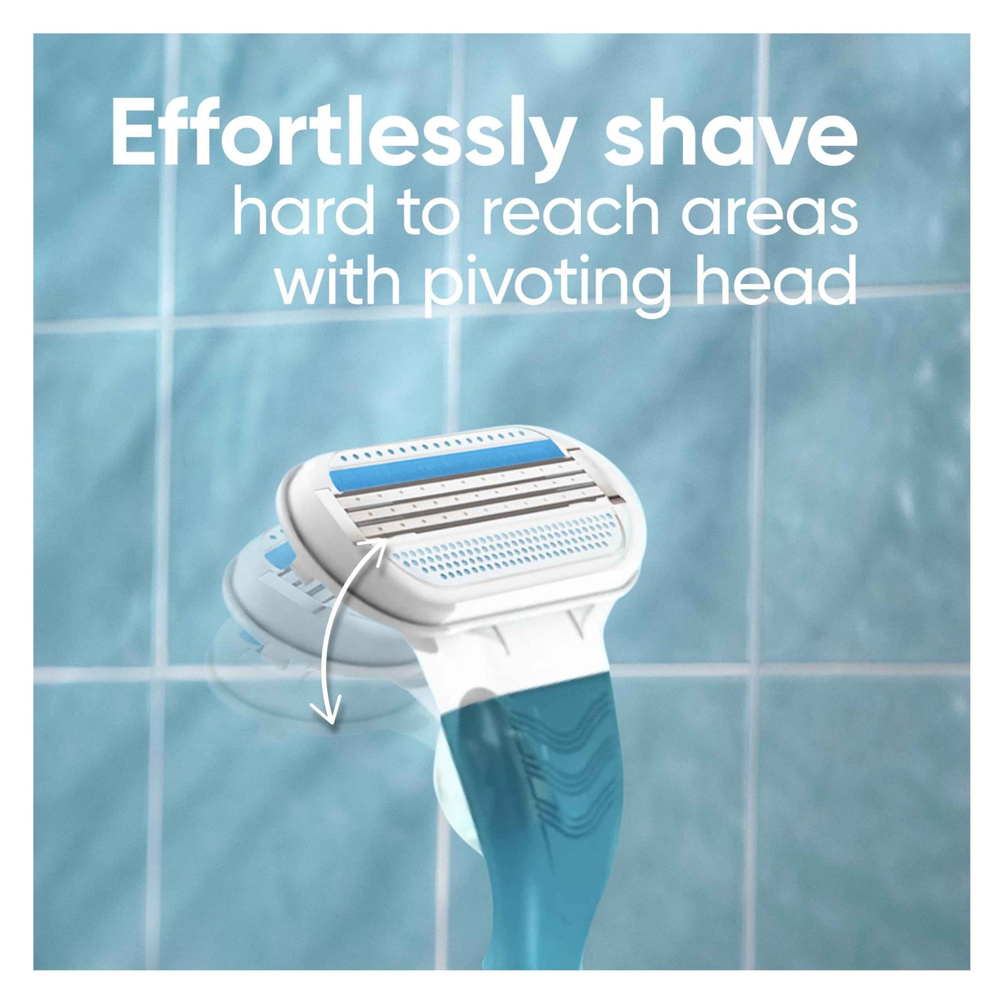 Gillette Venus Smooth Womens Razor Blade Refills, 8 Count, Lubracated to Protect the Skin from Irritation