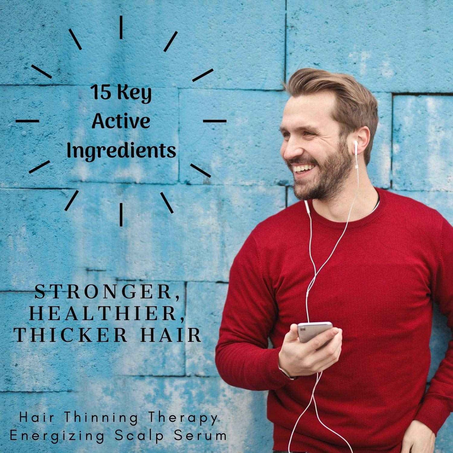 PURA D'OR Scalp Therapy Shampoo & Conditioner Set + Serum Revitalizer for Dry, Itchy Scalp