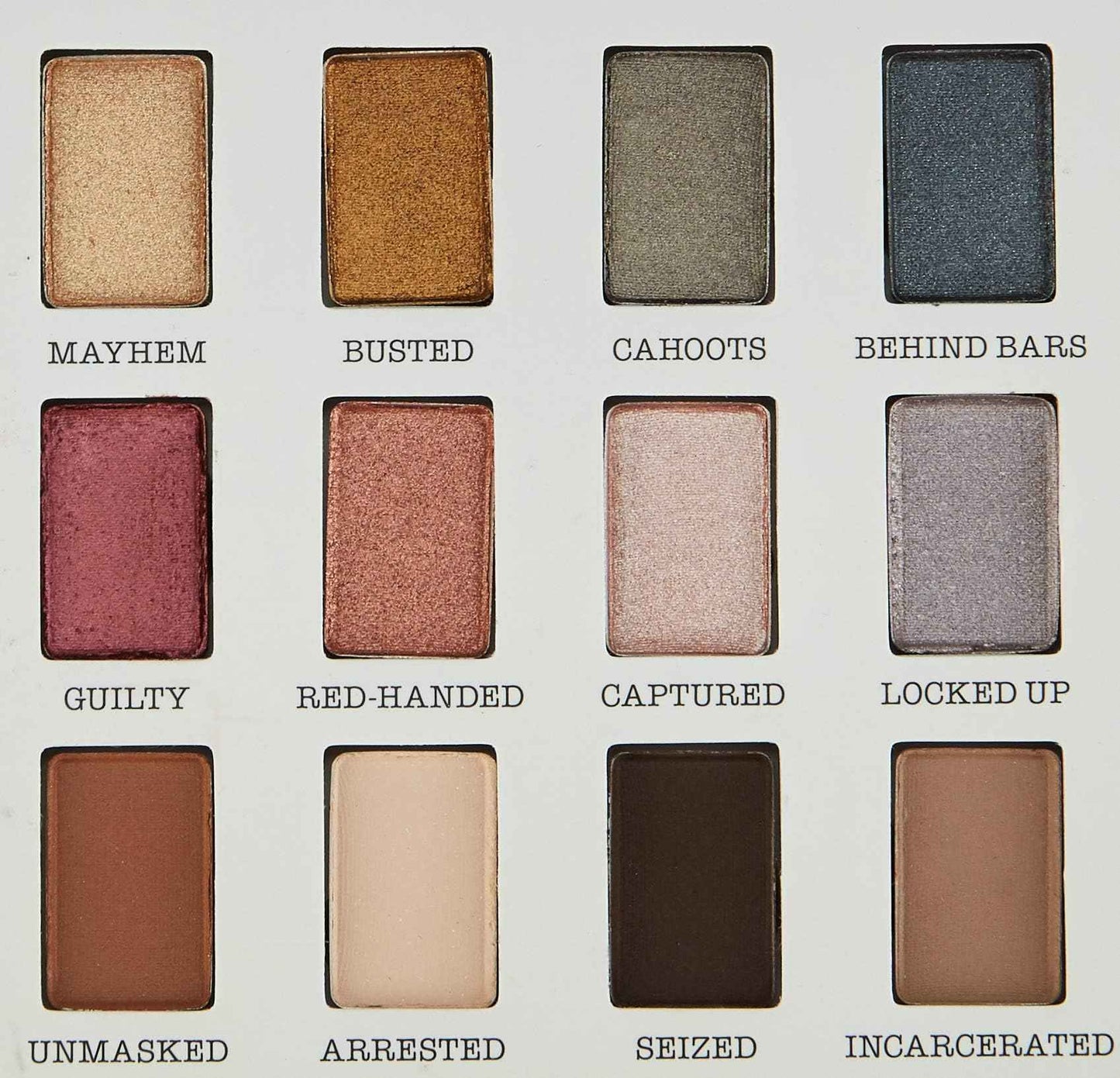 theBalm Foiled Again Eye Shadow Palette, Long-Lasting, Pigmented Matte, Supernatural Shine, Wet or Dry Formulas, Reflective Finishes, Multi-Color 0.34 oz