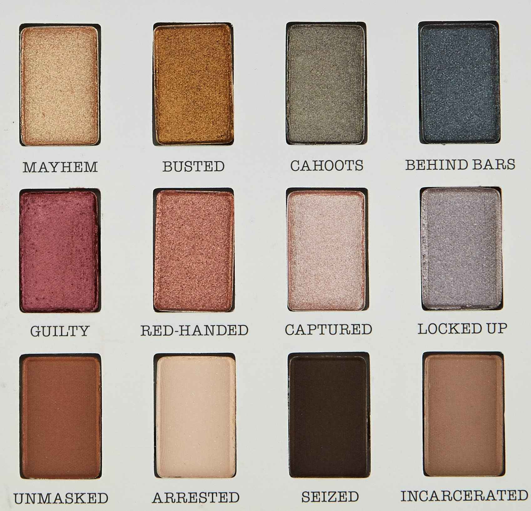 theBalm Foiled Again Eye Shadow Palette, Long-Lasting, Pigmented Matte, Supernatural Shine, Wet or Dry Formulas, Reflective Finishes, Multi-Color 0.34 oz
