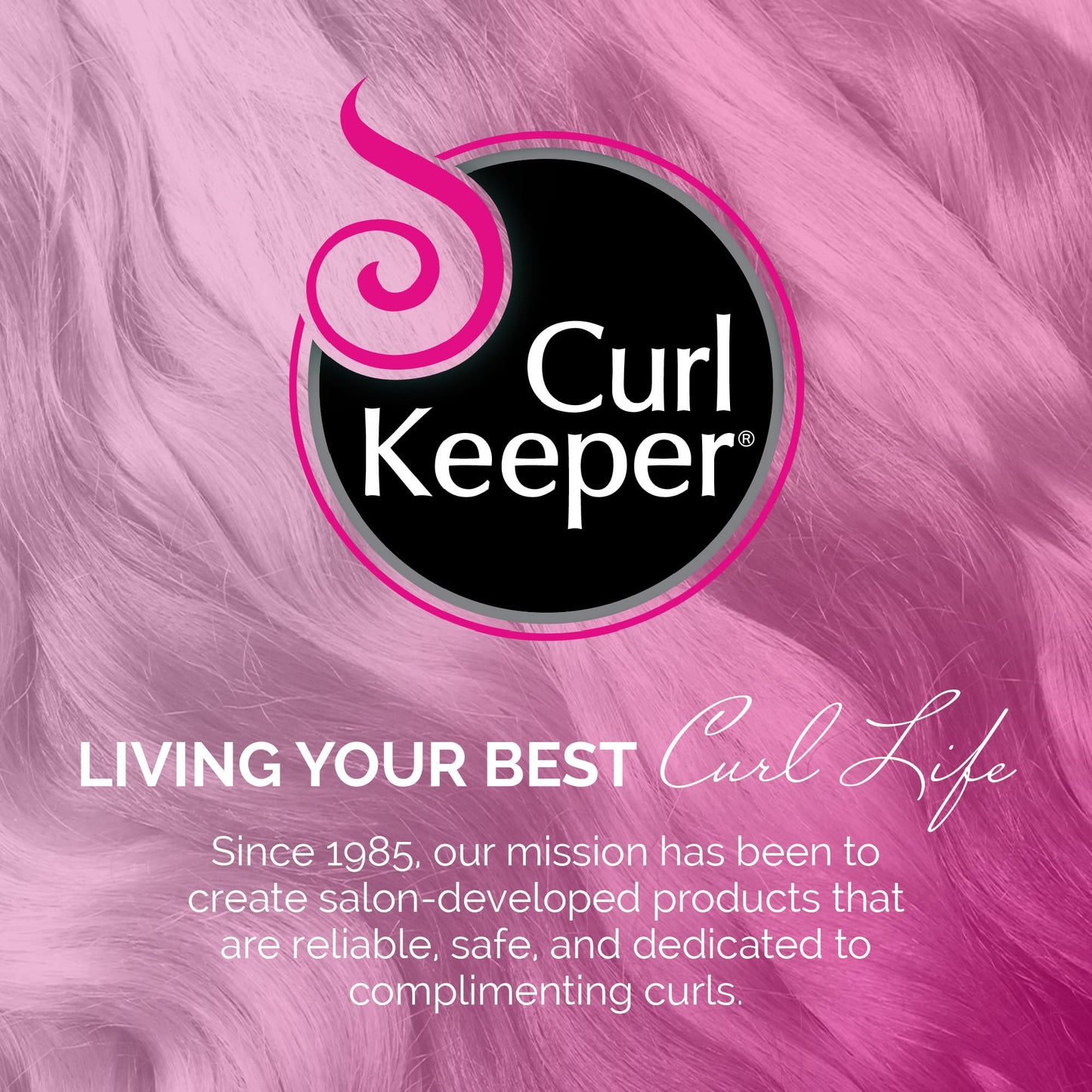 Curl Keeper Ultimate Hold Curl Cream - Defining and Styling Cream for Curly, Wavy Hair - All Curl Types, Tweek (3.4 Fl Oz)