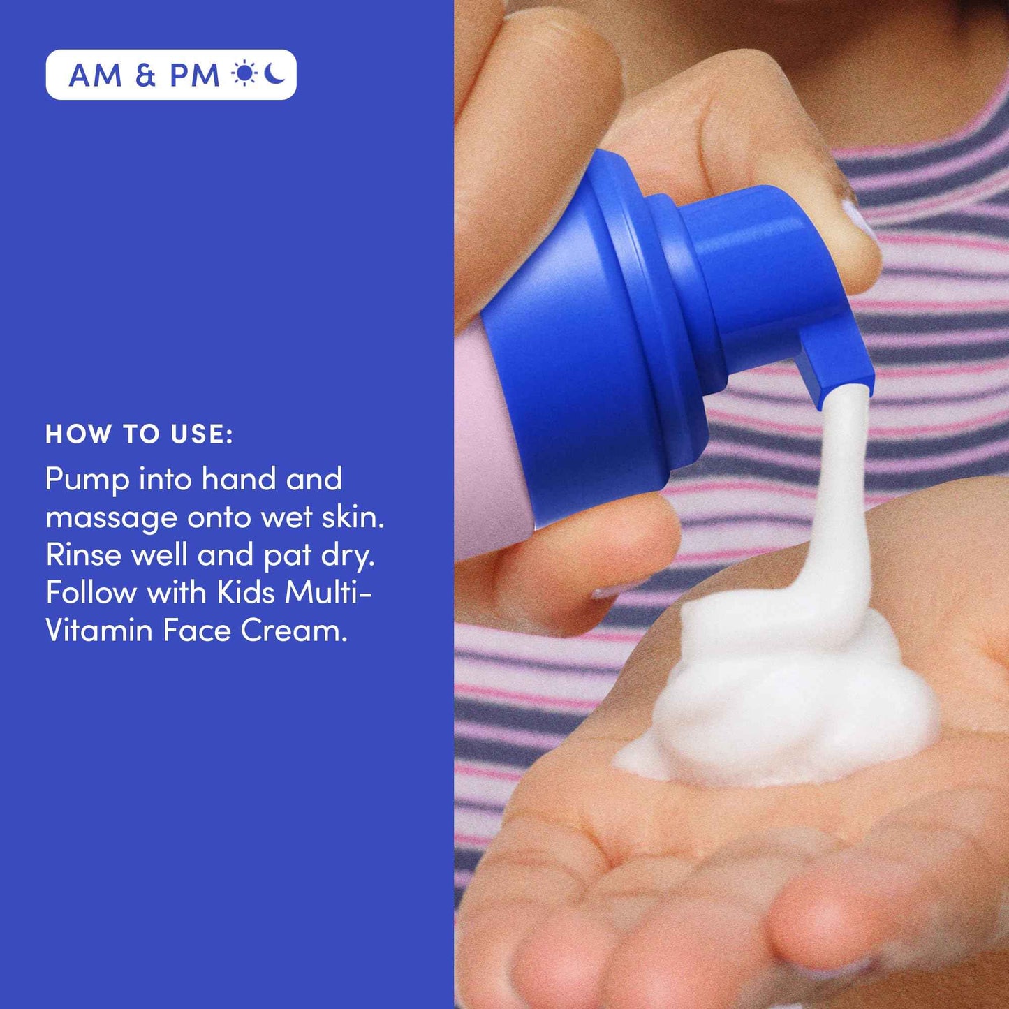 Evereden Kids Face Wash: Cool Peach, 3.4 fl oz. | Gentle Skin Care | Non-toxic and Clean Ingredients | Multi-Vitamin Skin Care for Kids | Pack of 2