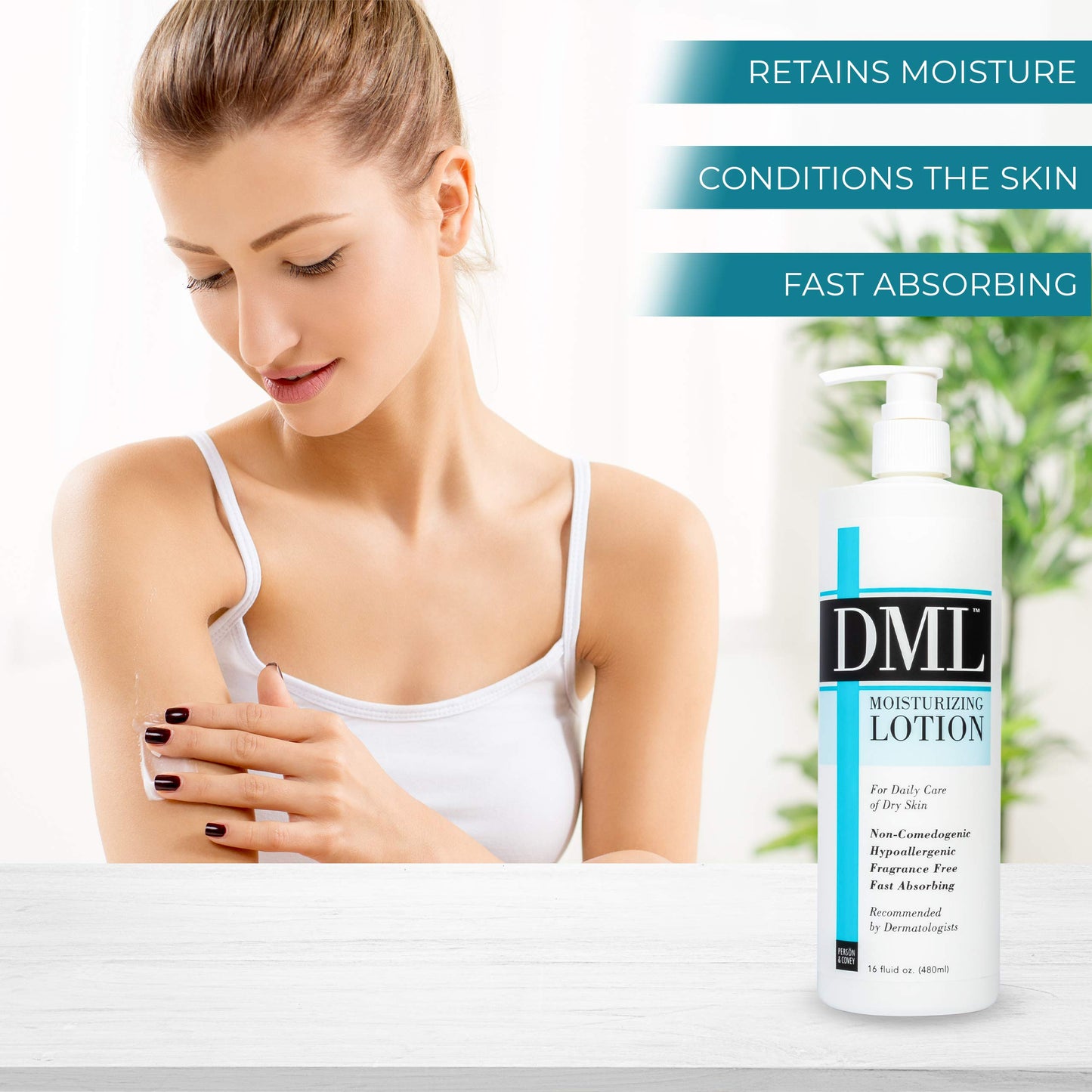 DML Moisturizing Lotion, 16 Fl Oz