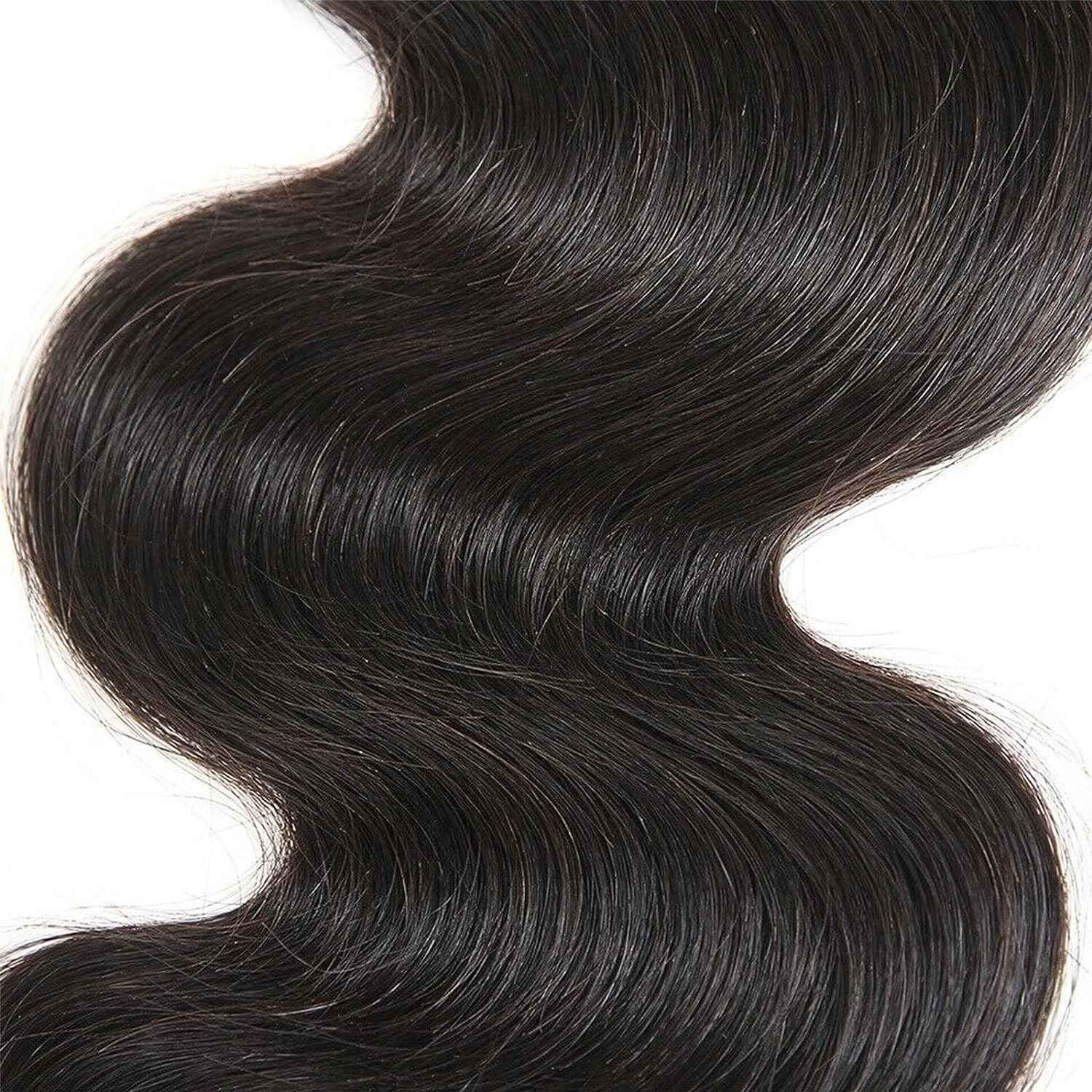 Nervoss 12A Human Hair Bundles Body Wave 20 Inch One Bundle 100% Unprocessed Brazilian Virgin Hair Natural Black Color